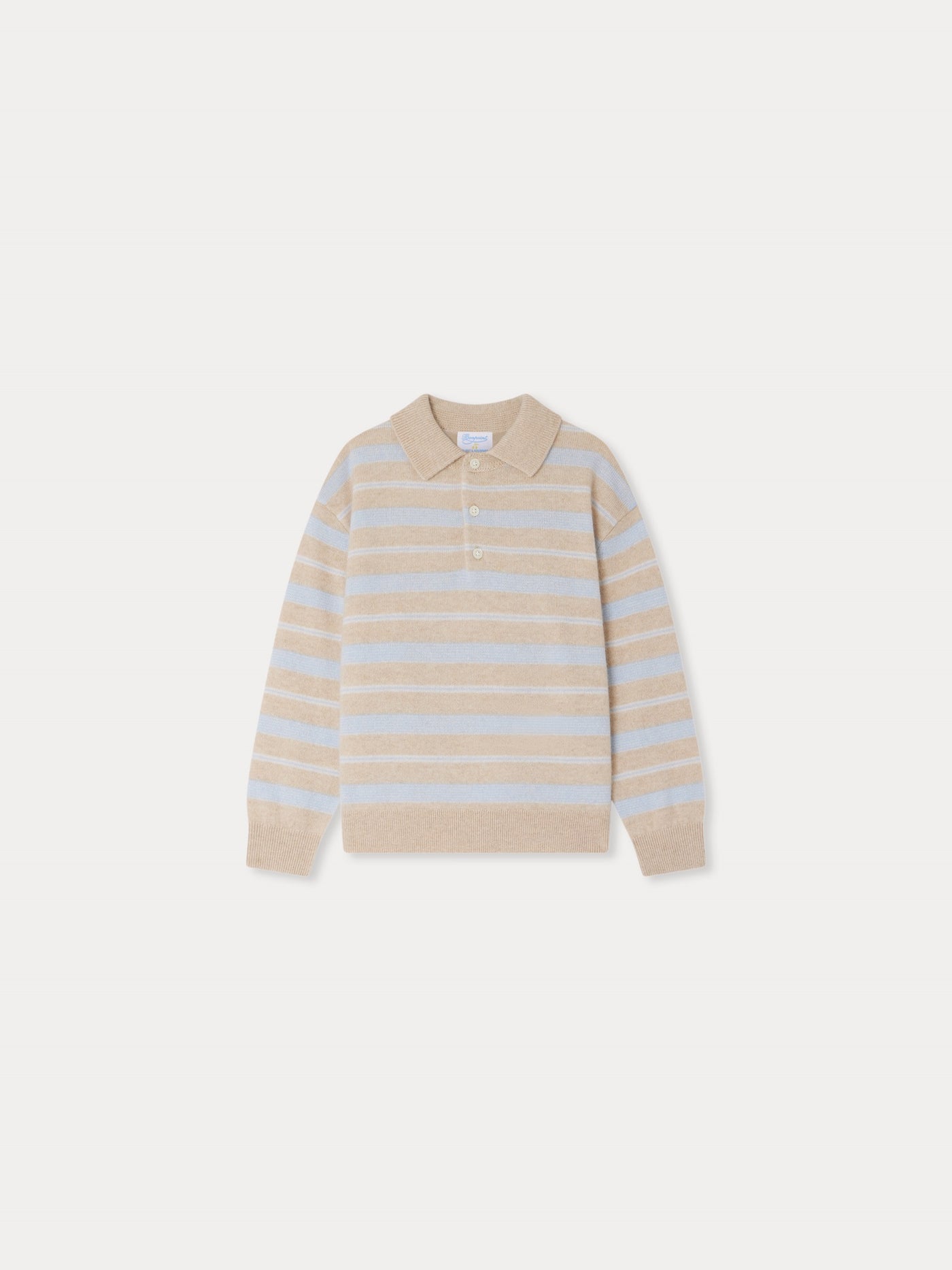 Bonpoint x Guest in Residence – Louie – Unisex-Rollkragenpullover aus Kaschmir in Sand