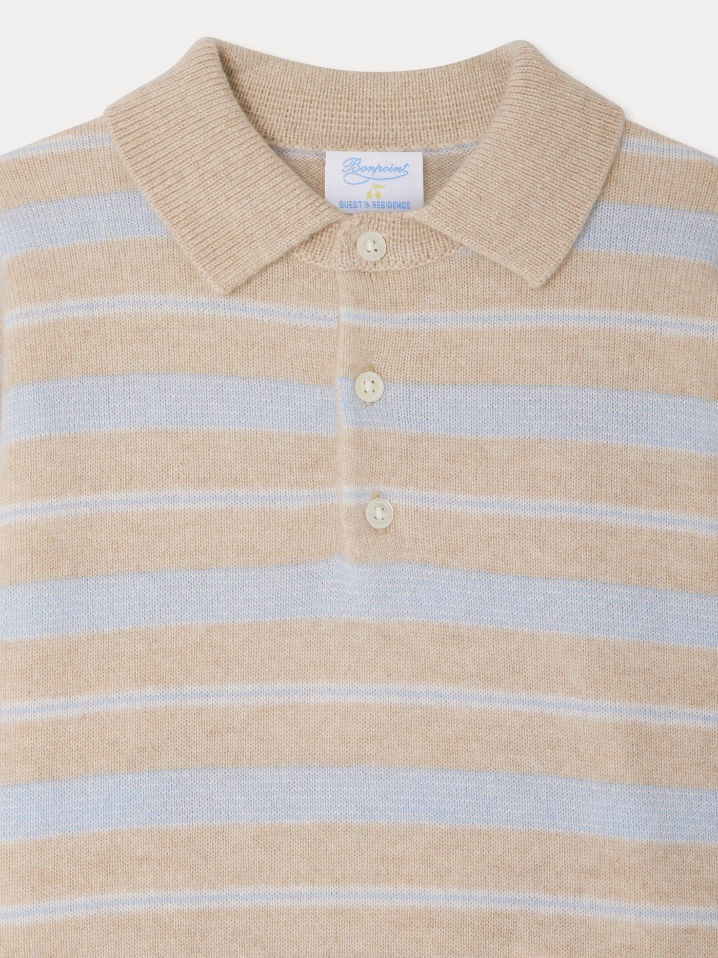 Bonpoint x Guest in Residence – Louie – Unisex-Rollkragenpullover aus Kaschmir in Sand