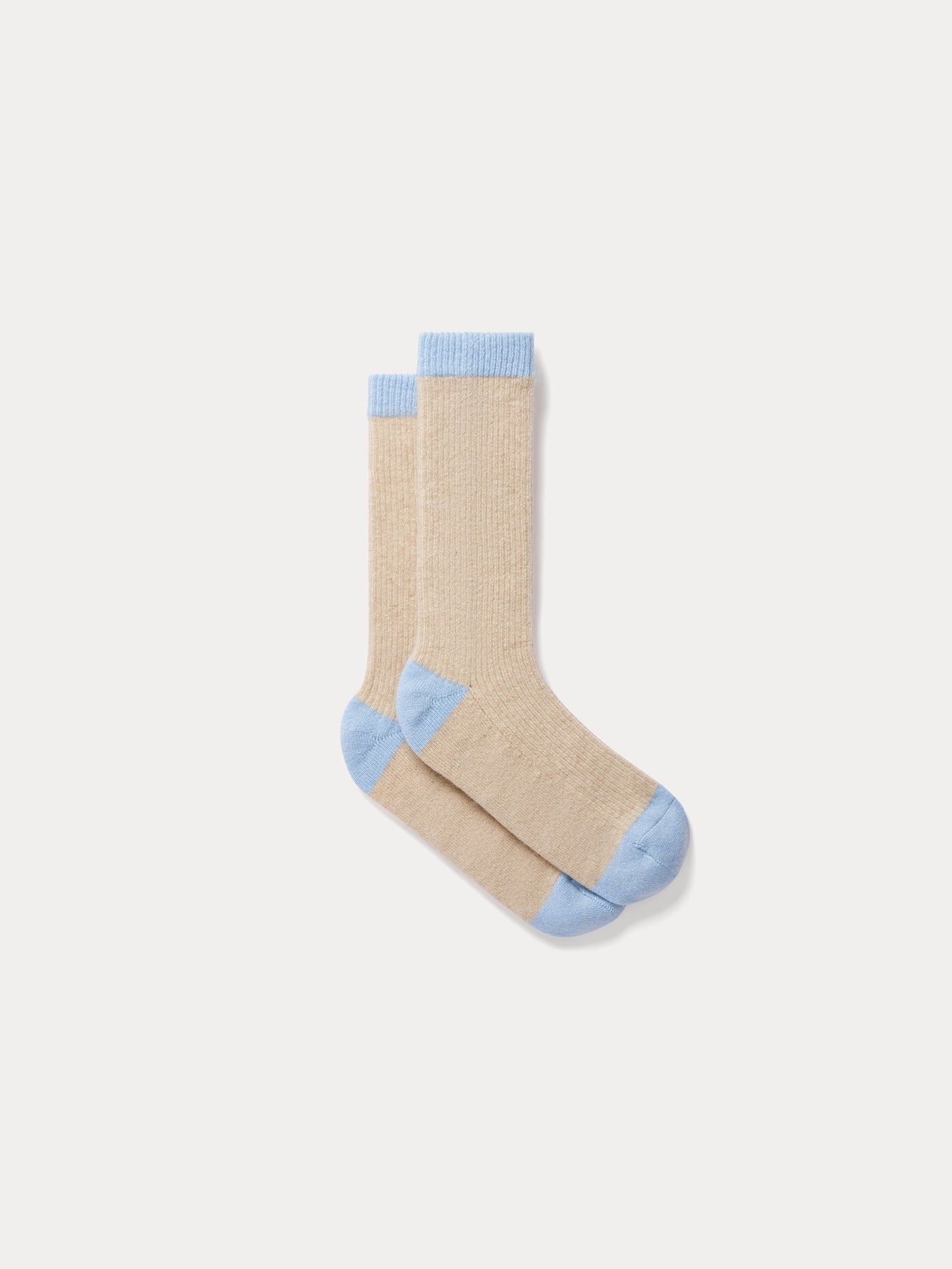 Bonpoint x Guest in Residence Chaussettes Loran en cachemire sable
