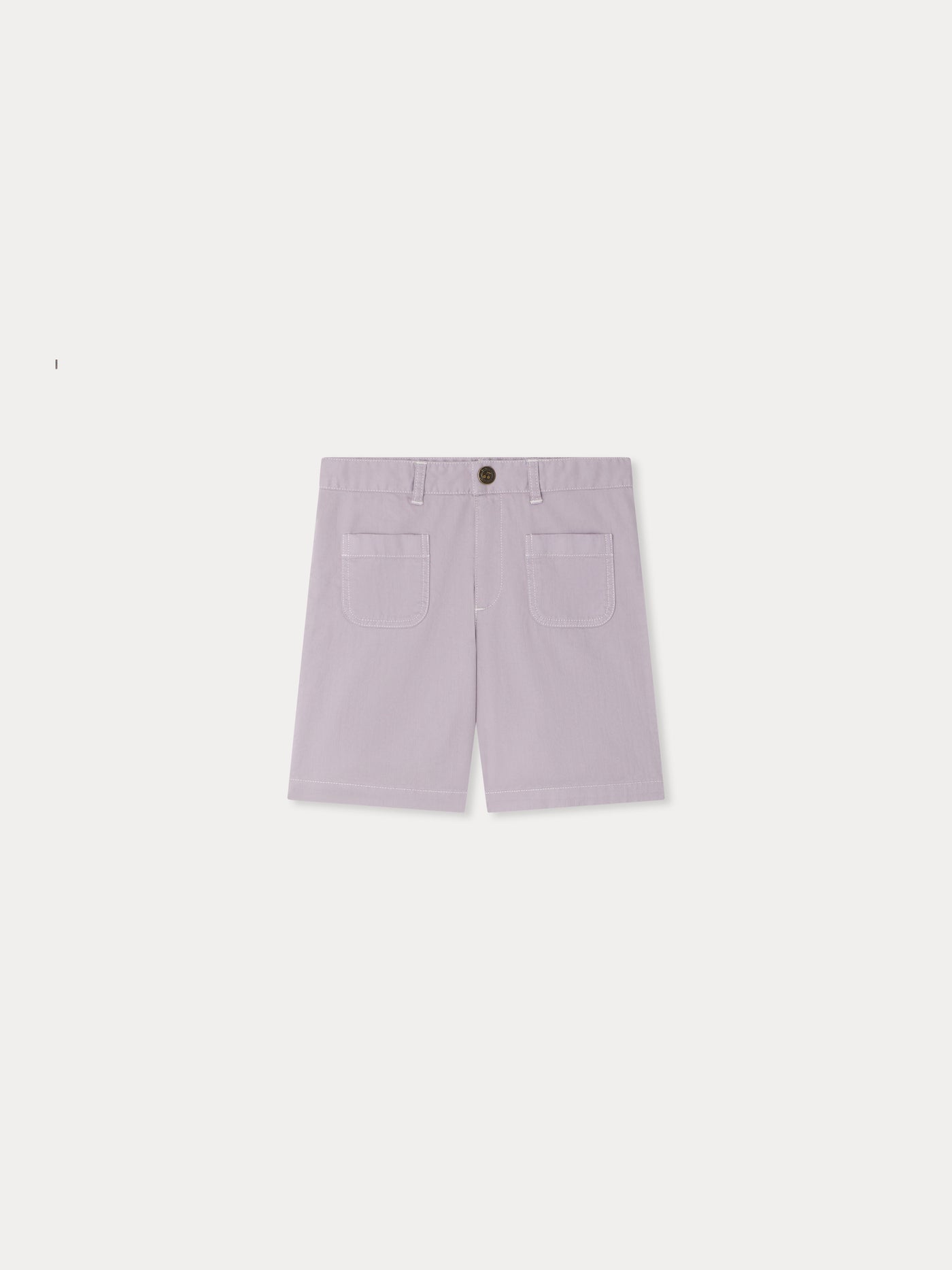 Short Eureka lilas en coton biologique