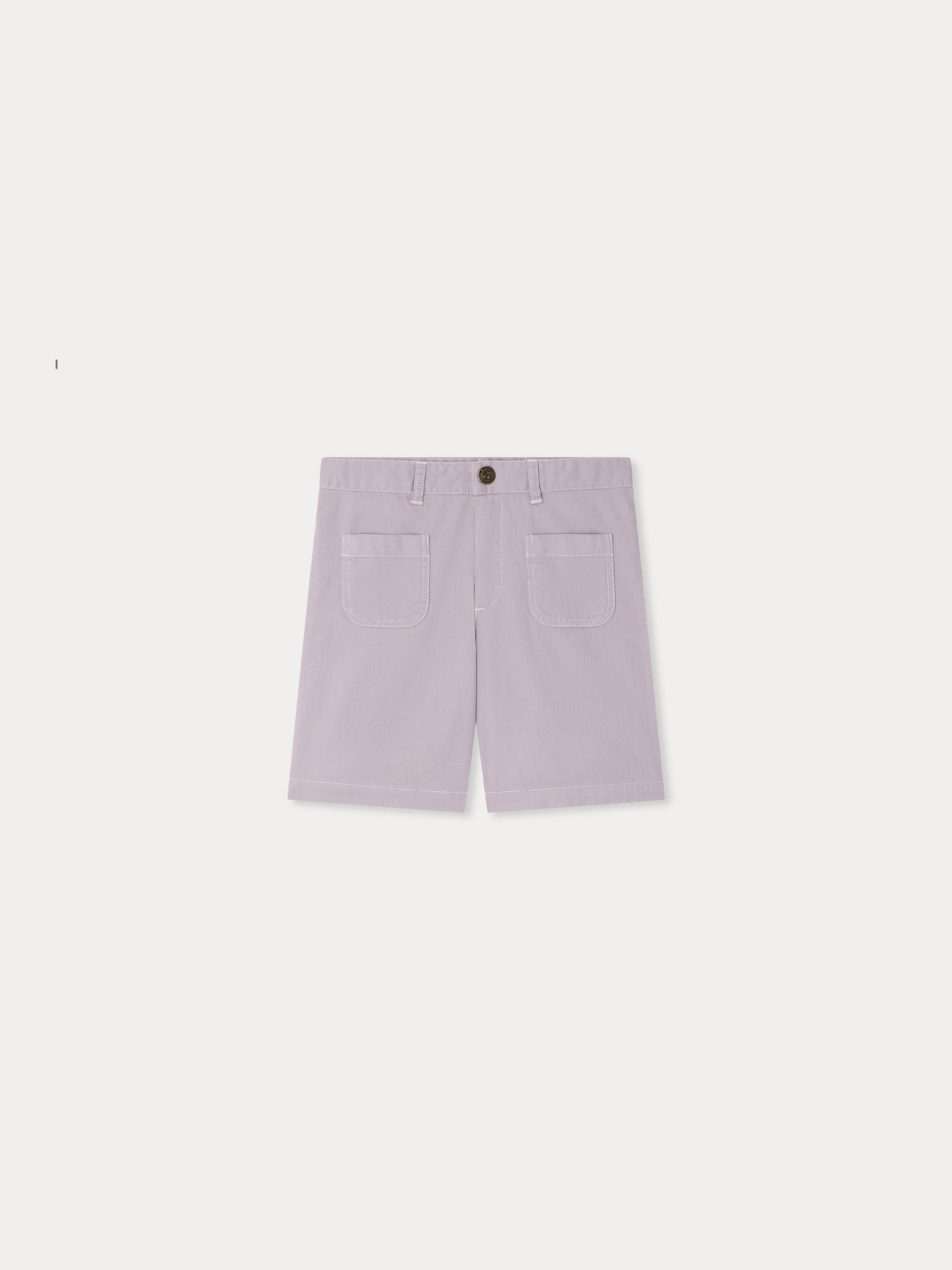 Short Eureka lilas en coton biologique