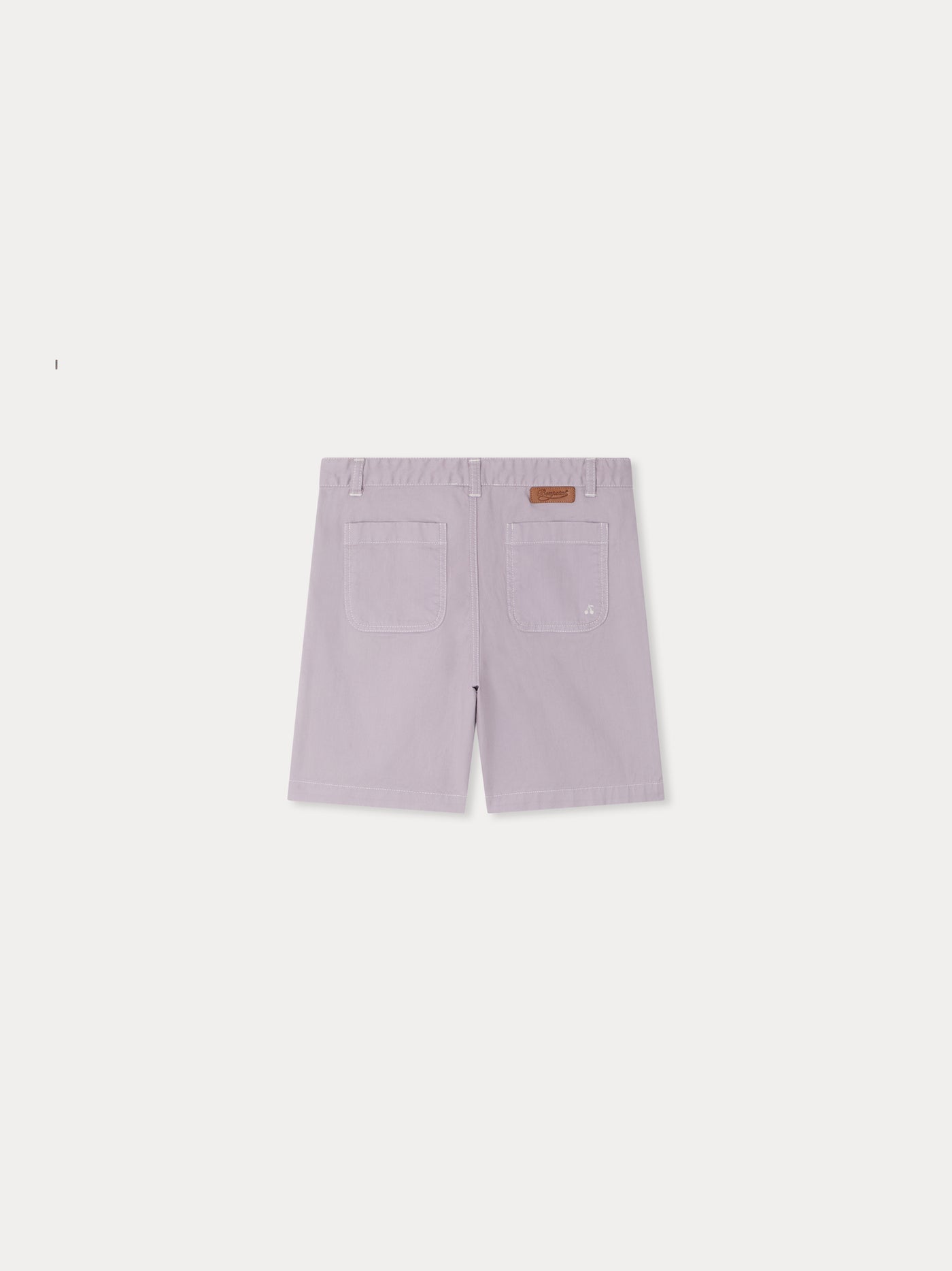 Short Eureka lilas en coton biologique