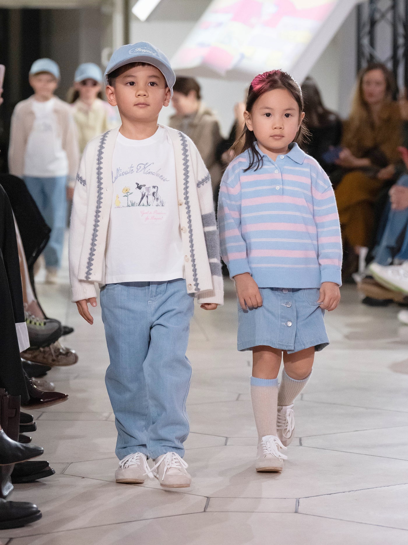 Bonpoint x Guest in Residence – Louie – Unisex-Rollkragenpullover aus Kaschmir in Blau