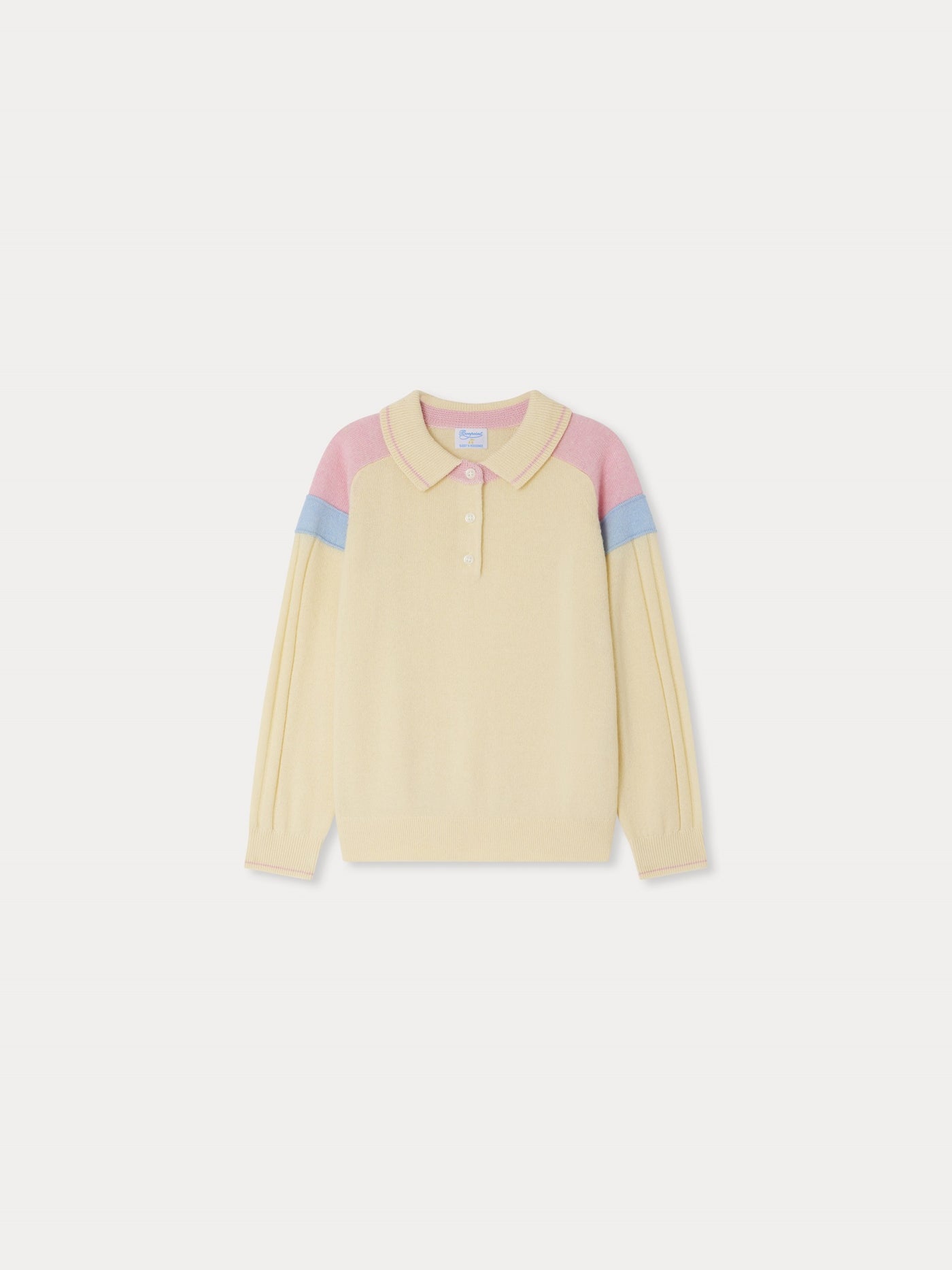 Bonpoint x Guest in Residence Lynsey Rollkragenpullover aus Kaschmir im Colorblock-Design