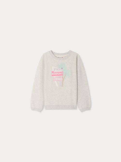 Tayla embroidered Holiday sweatshirt