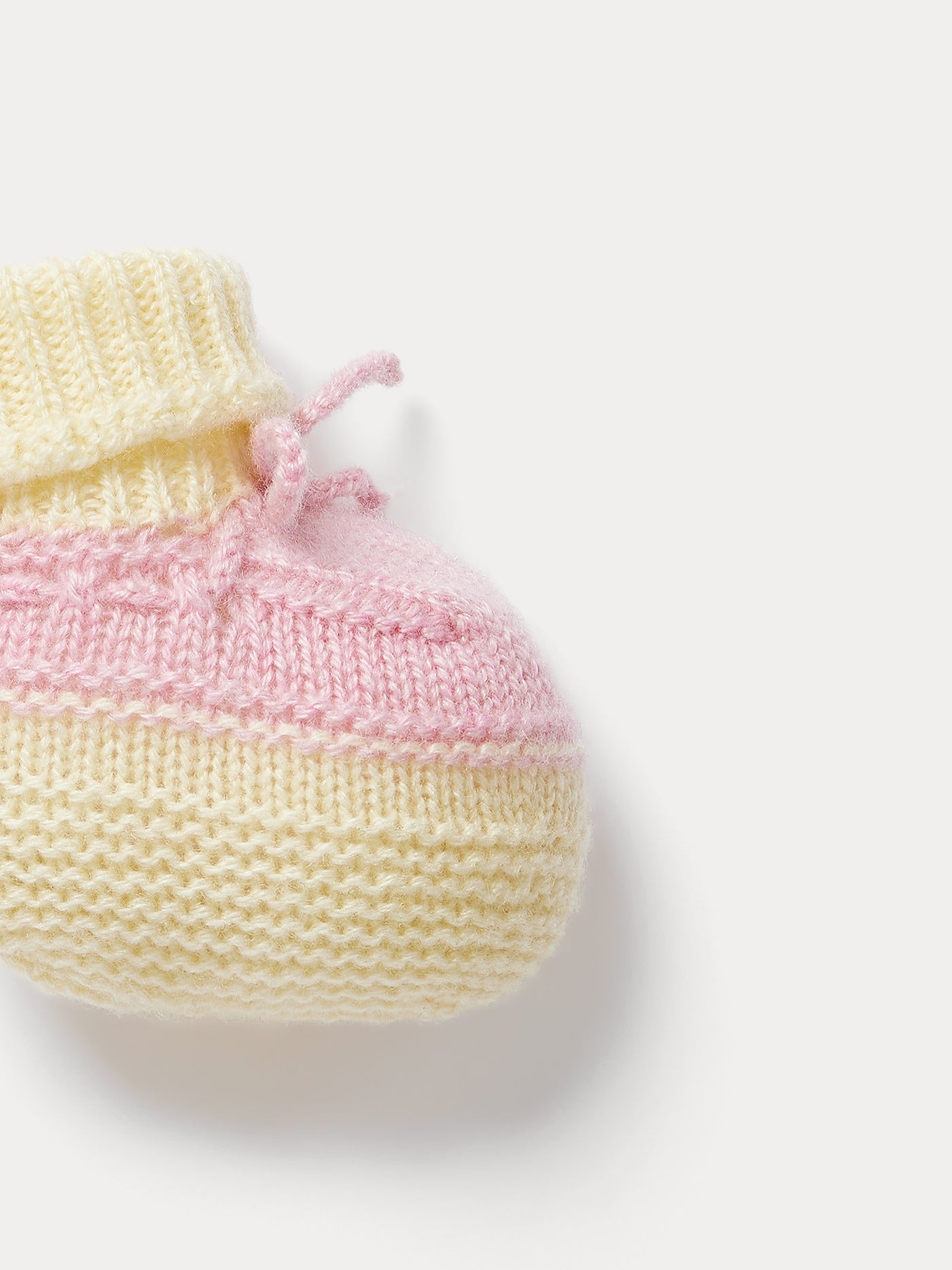 Pantofole per neonati Telse Bonpoint x Guest in Residence in cashmere rosa