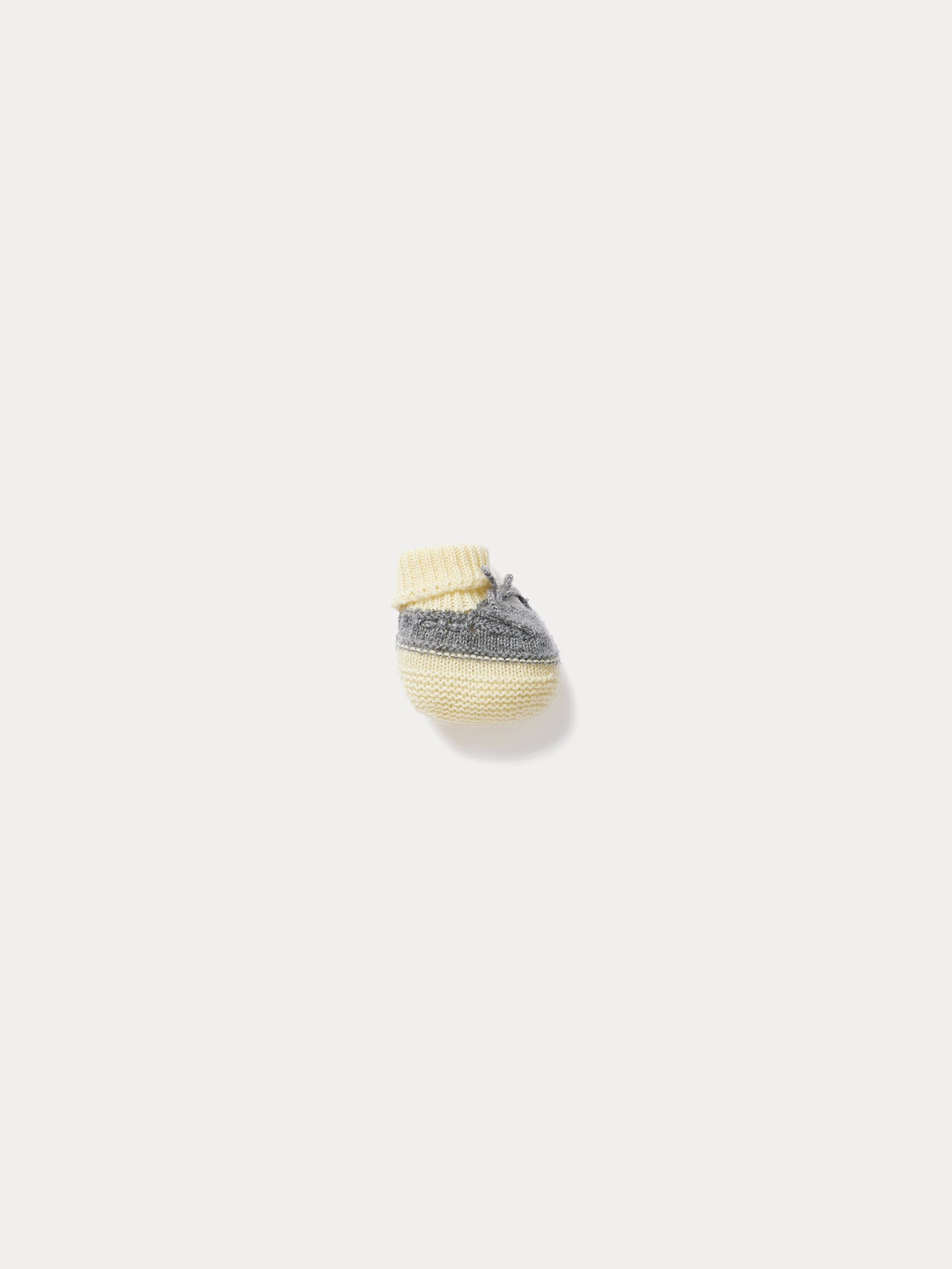 Ciabatte in cashmere per bambini Telse di Bonpoint x Guest in Residence, colore grigio mélange
