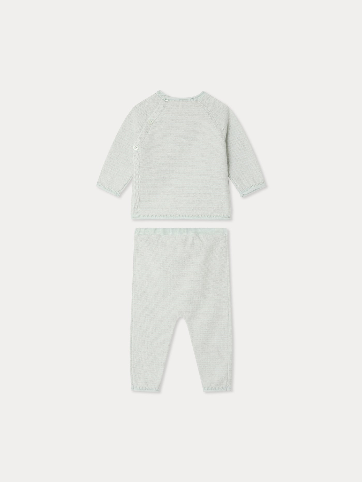 Gestreiftes Set aus Bio-Baumwolle