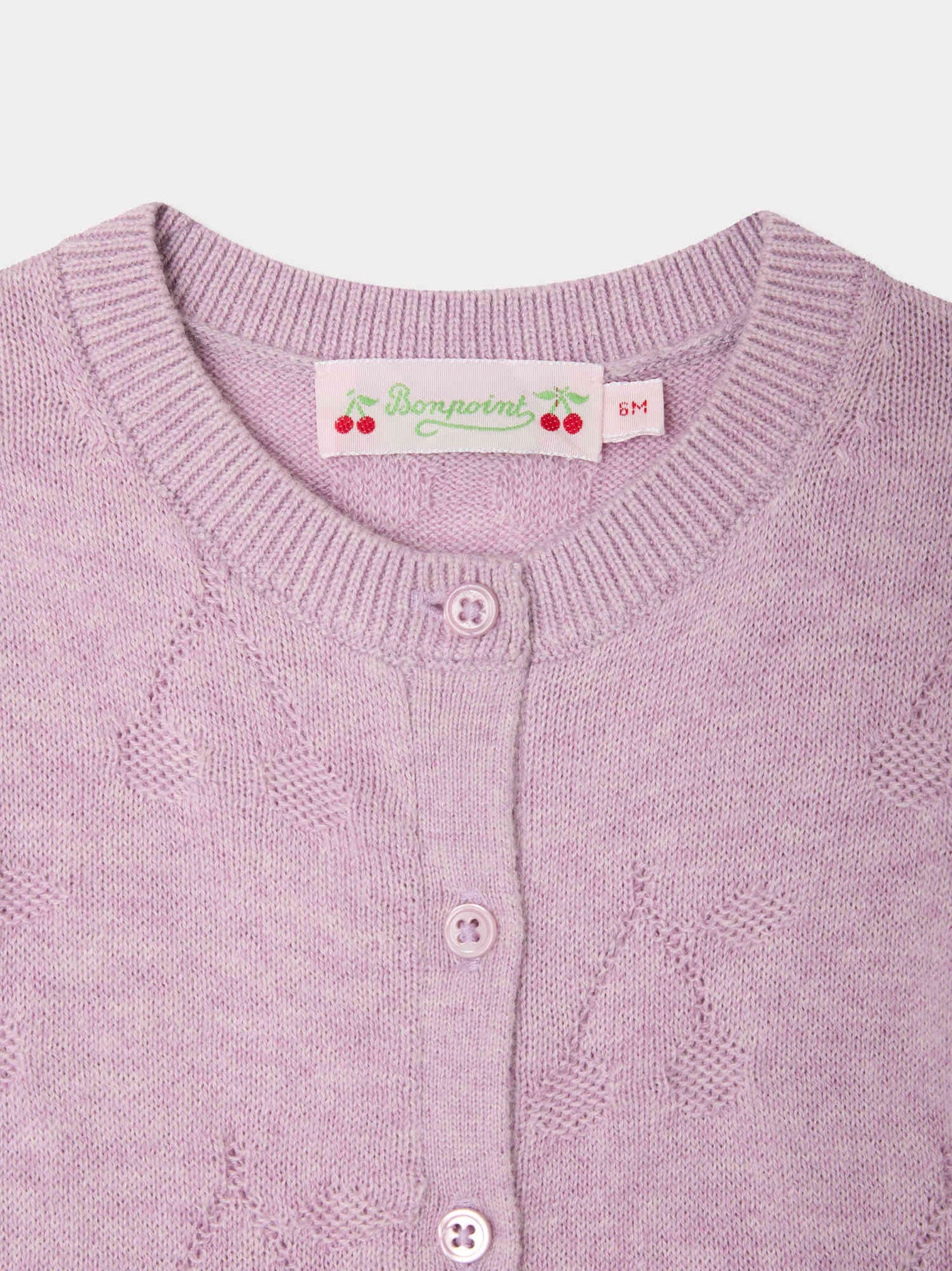 Cardigan Teyana en coton biologique et cachemire