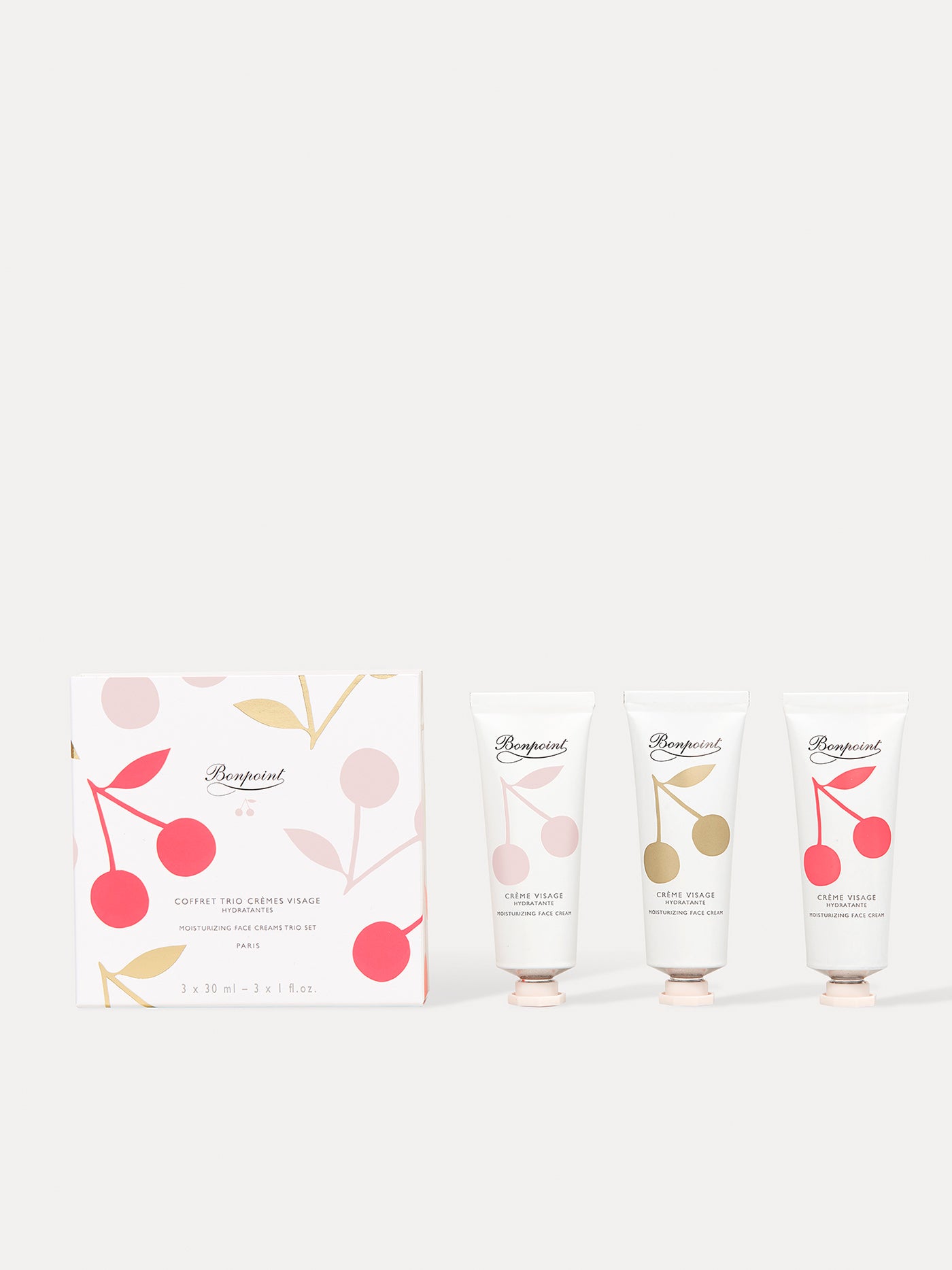 Coffret trio de crèmes visage hydratantes 30 ml