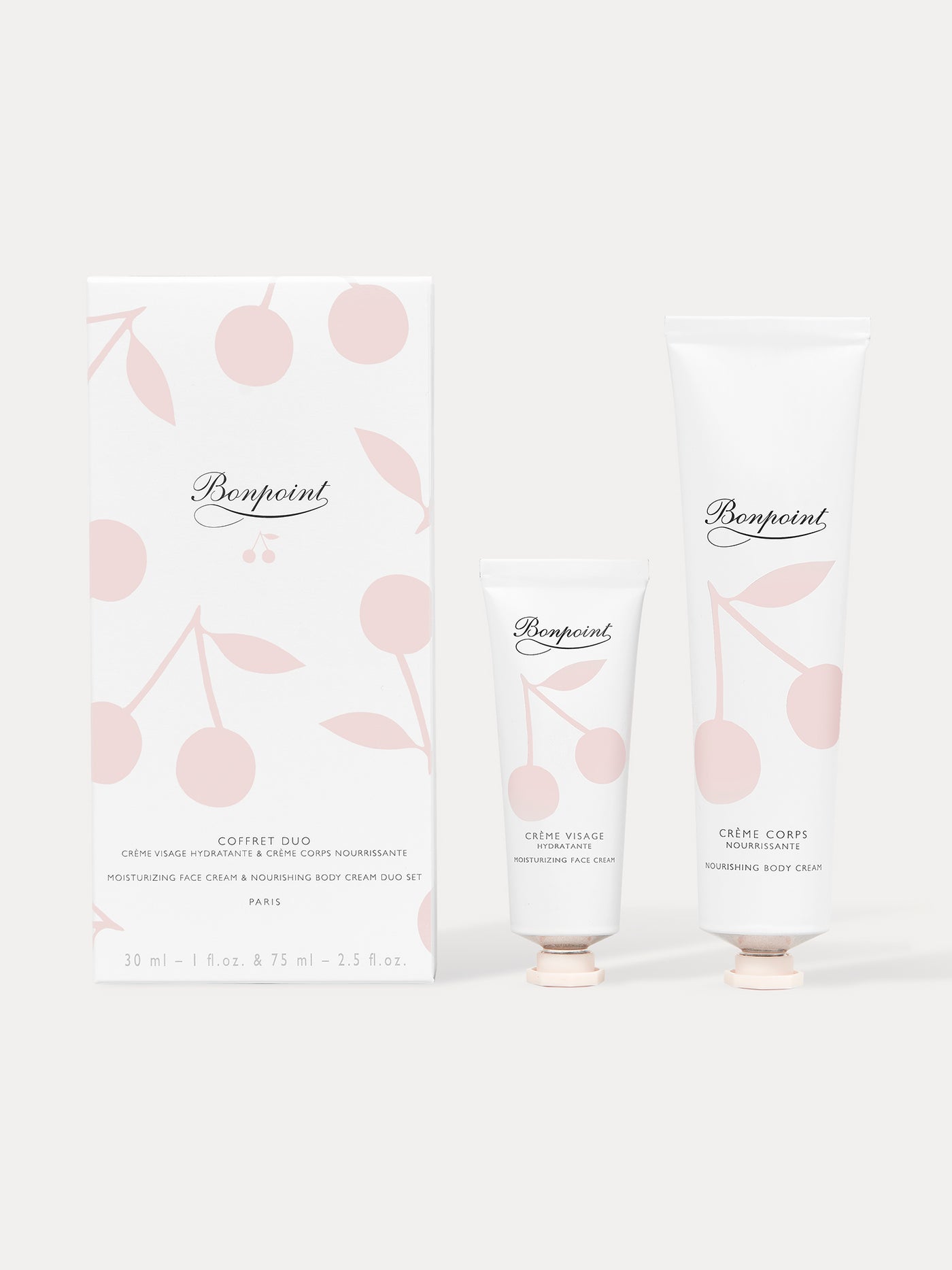 Duo-Set – feuchtigkeitsspendende Gesichtscreme und nährende Körpercreme