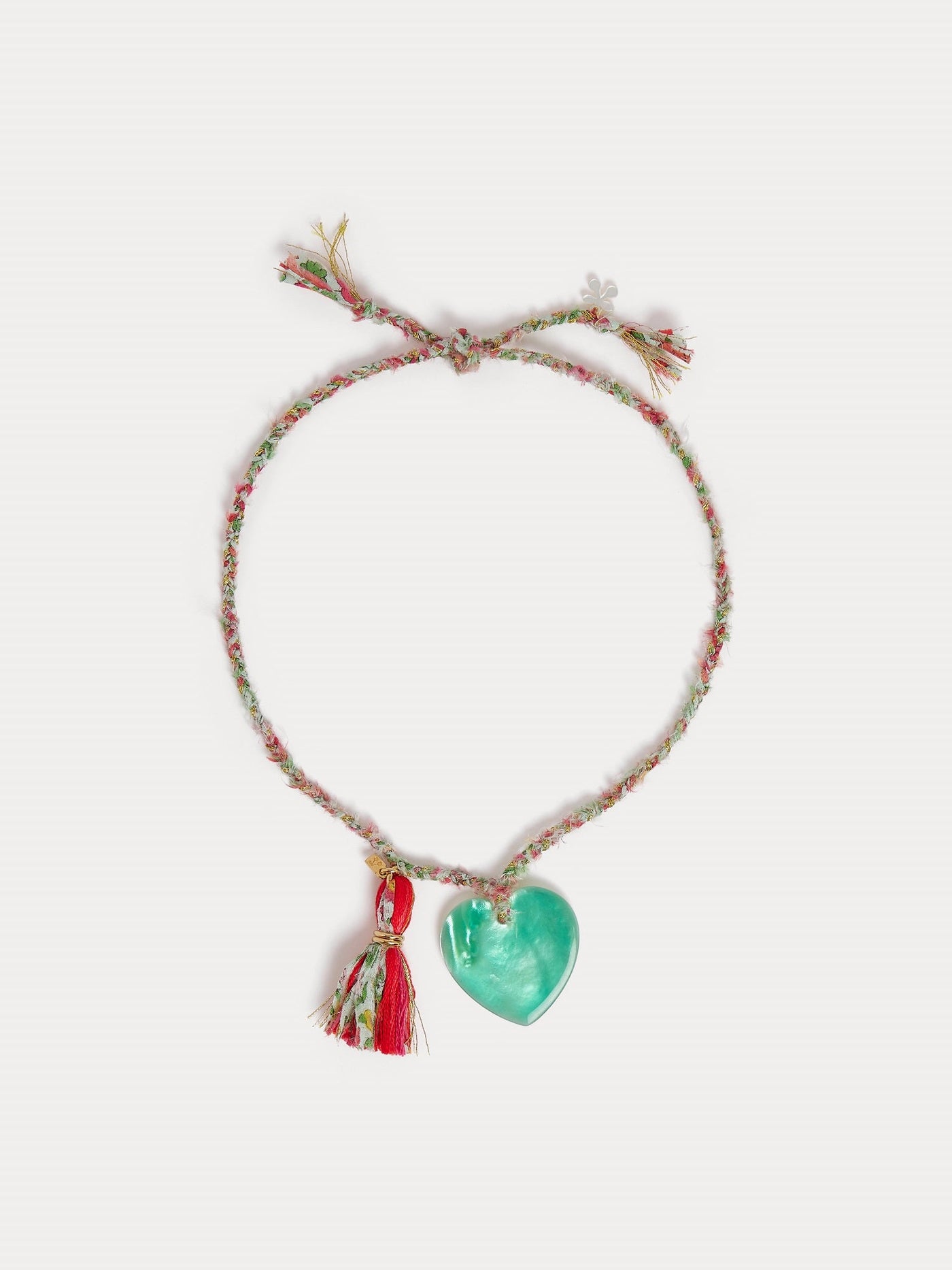 Collier enfant pendentif Coeur en nacre