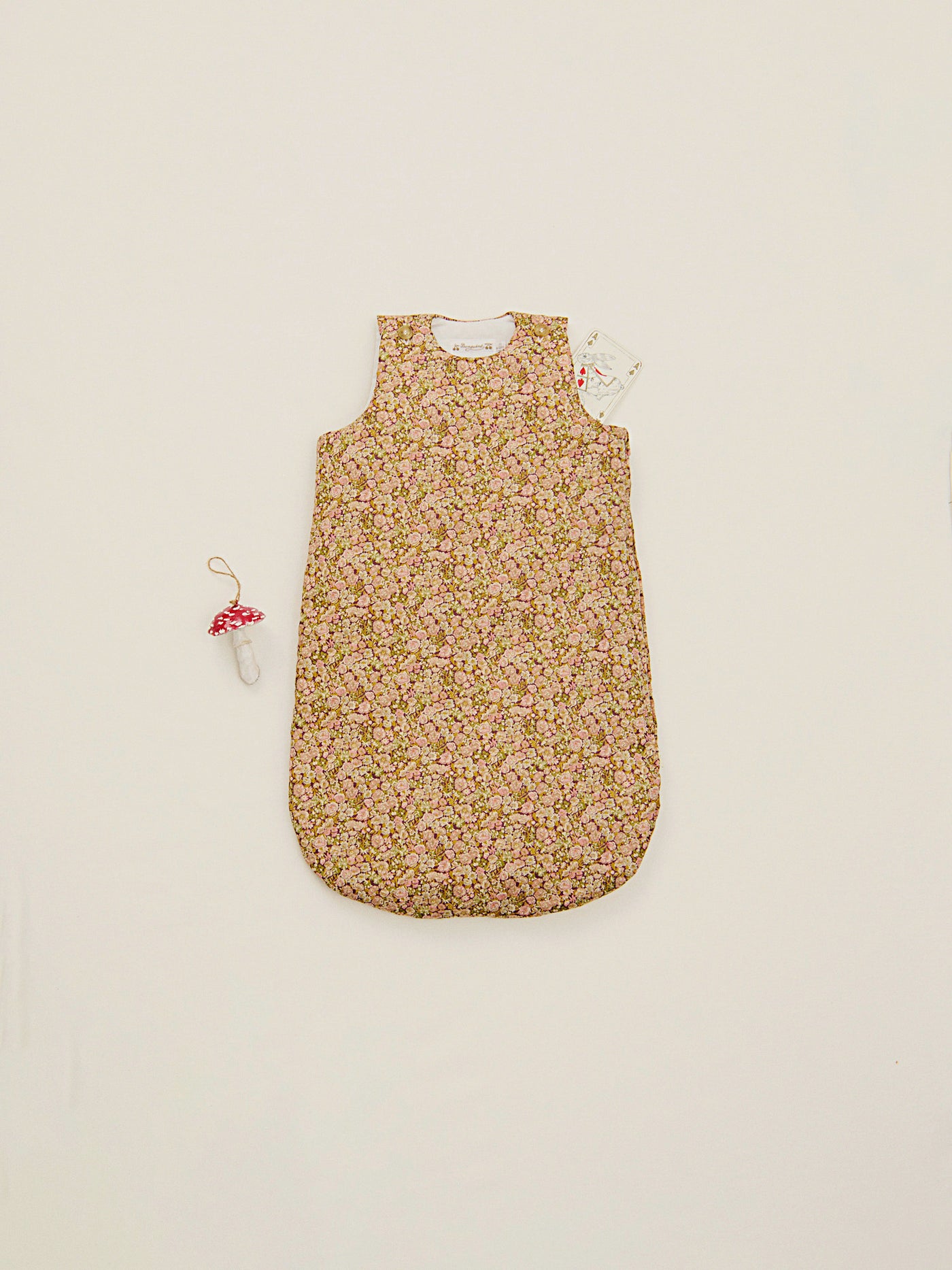 Turbulette Joujou à zip en tissu Liberty en coton biologique