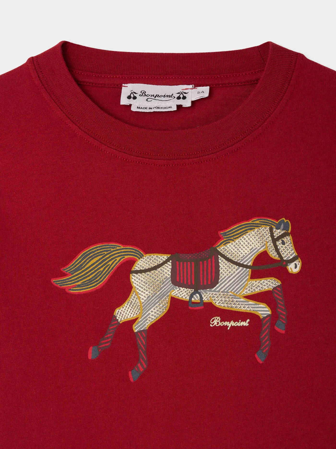 Tadda organic cotton t-shirt with horse print