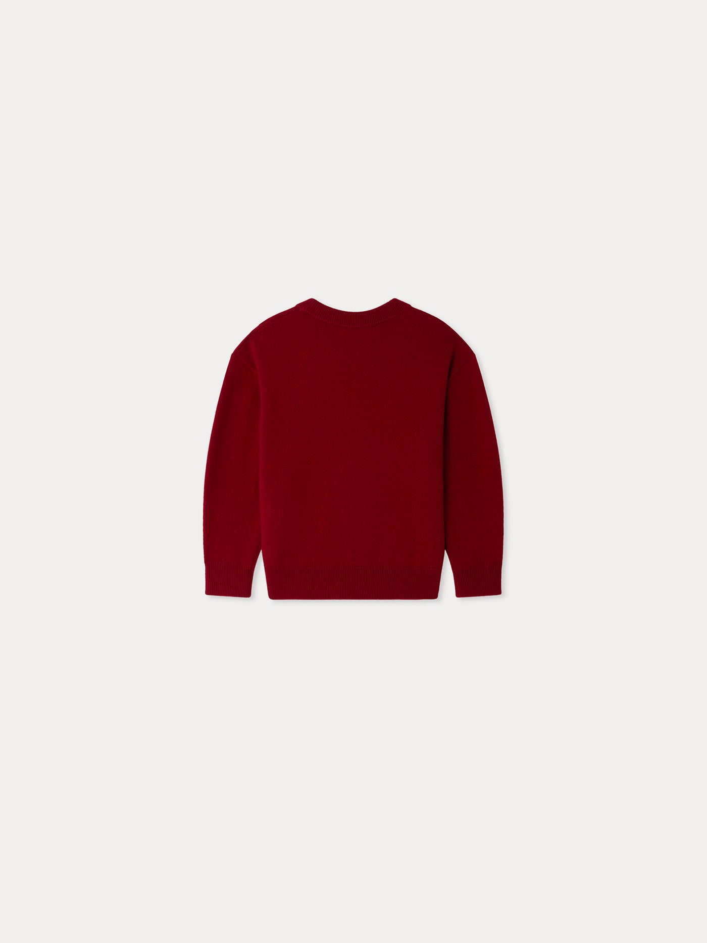 Anumati Kaschmirpullover mit Jacquard-Stickerei eines Pferdes