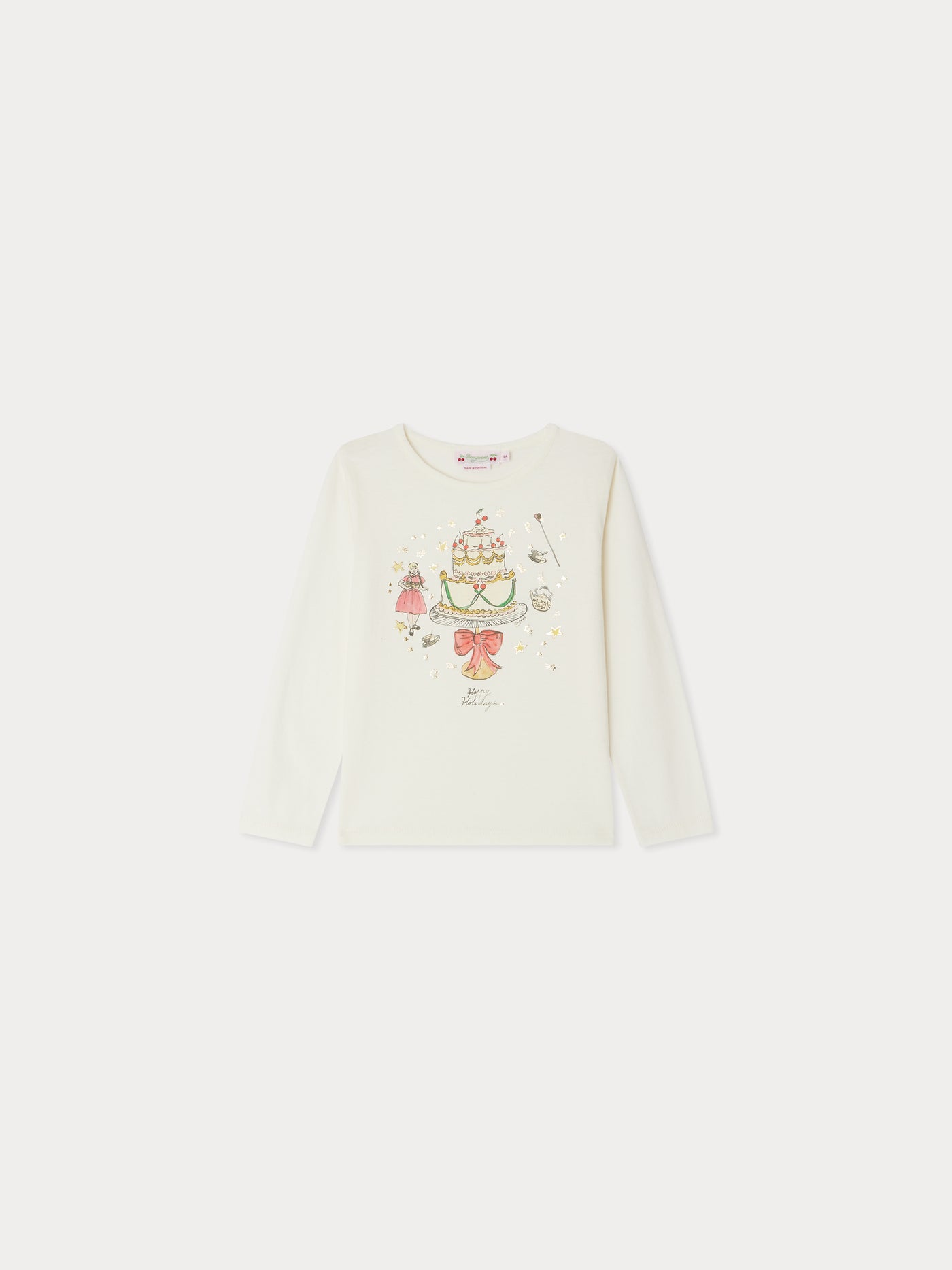 Tidjiane bedrucktes T-Shirt aus Bio-Baumwolle