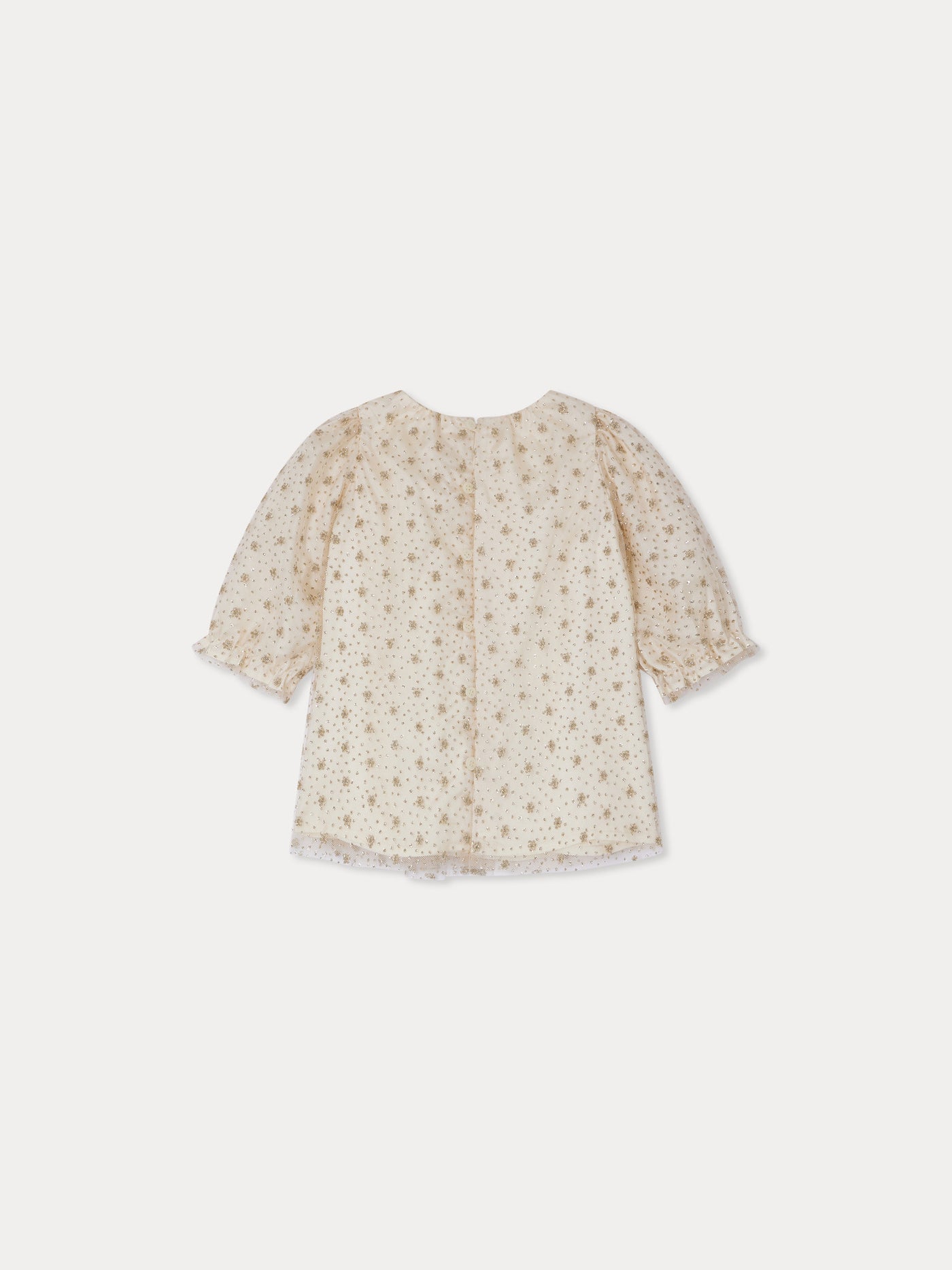 Abito in tulle ricamato Jelisa con fodera