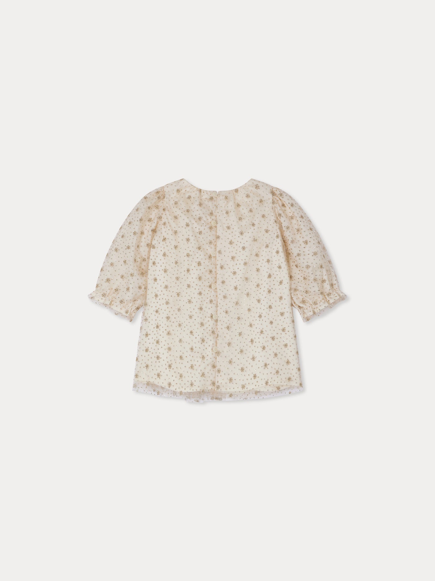 Abito in tulle ricamato Jelisa con fodera