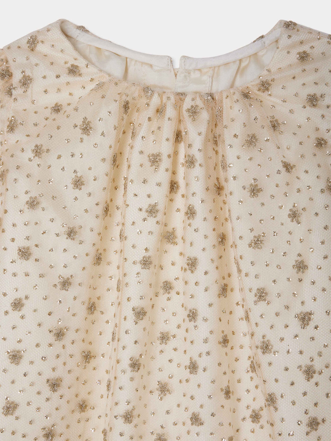 Abito in tulle ricamato Jelisa con fodera