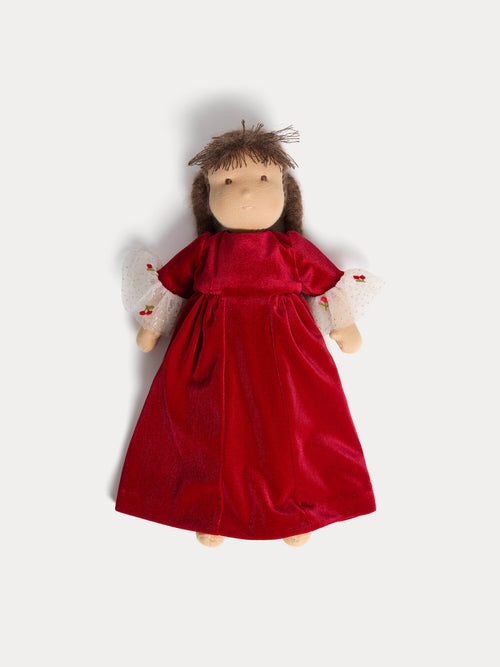 Poupée habillée Maelys robe velours 