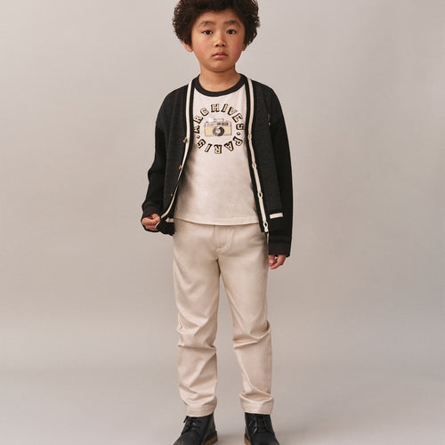 T-shirt Akiva con stampa Paris Archives in cotone biologico