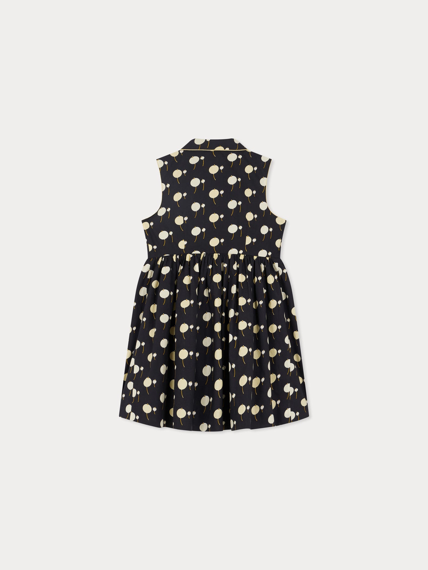 Abito Anne in cotone biologico con stampa di ciliegie