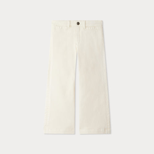 Pantalon Gersande en denim de coton biologique