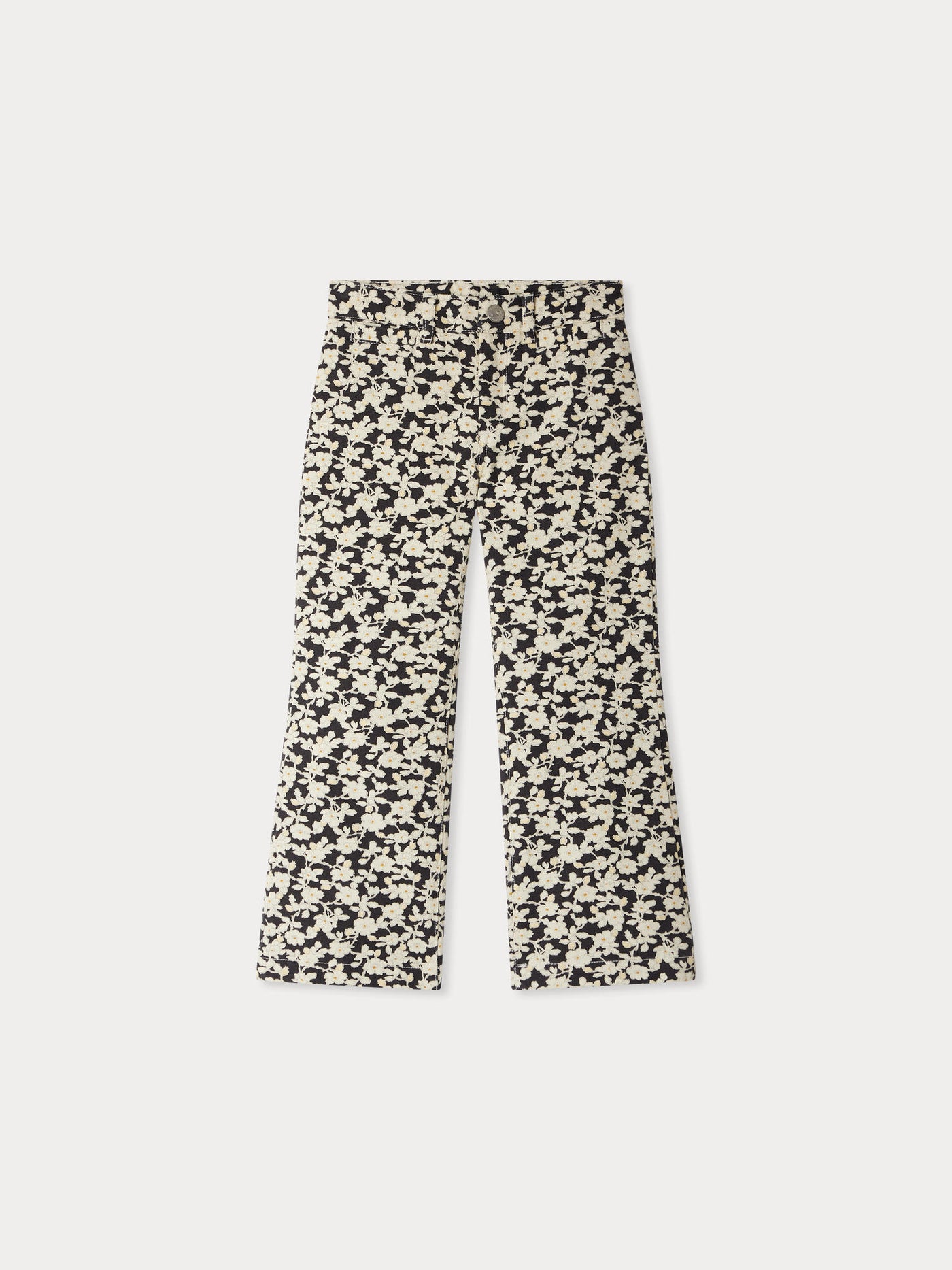Pantaloni Gersande in tela di cotone tessuto Liberty