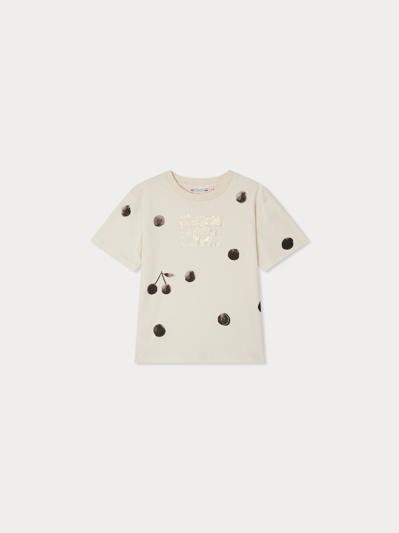 T-shirt Thida à imprimé pois en coton biologique