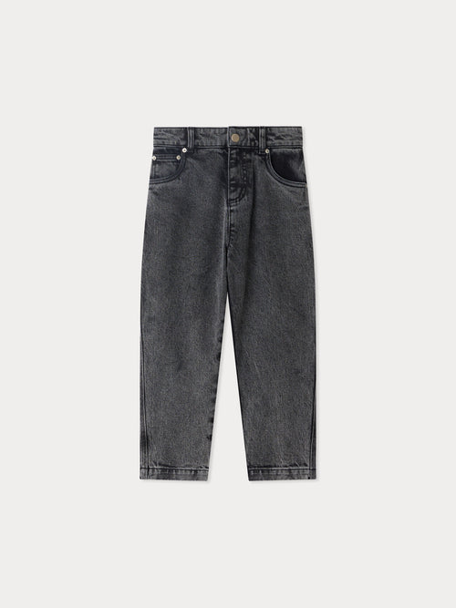 Eliott black organic cotton denim pants