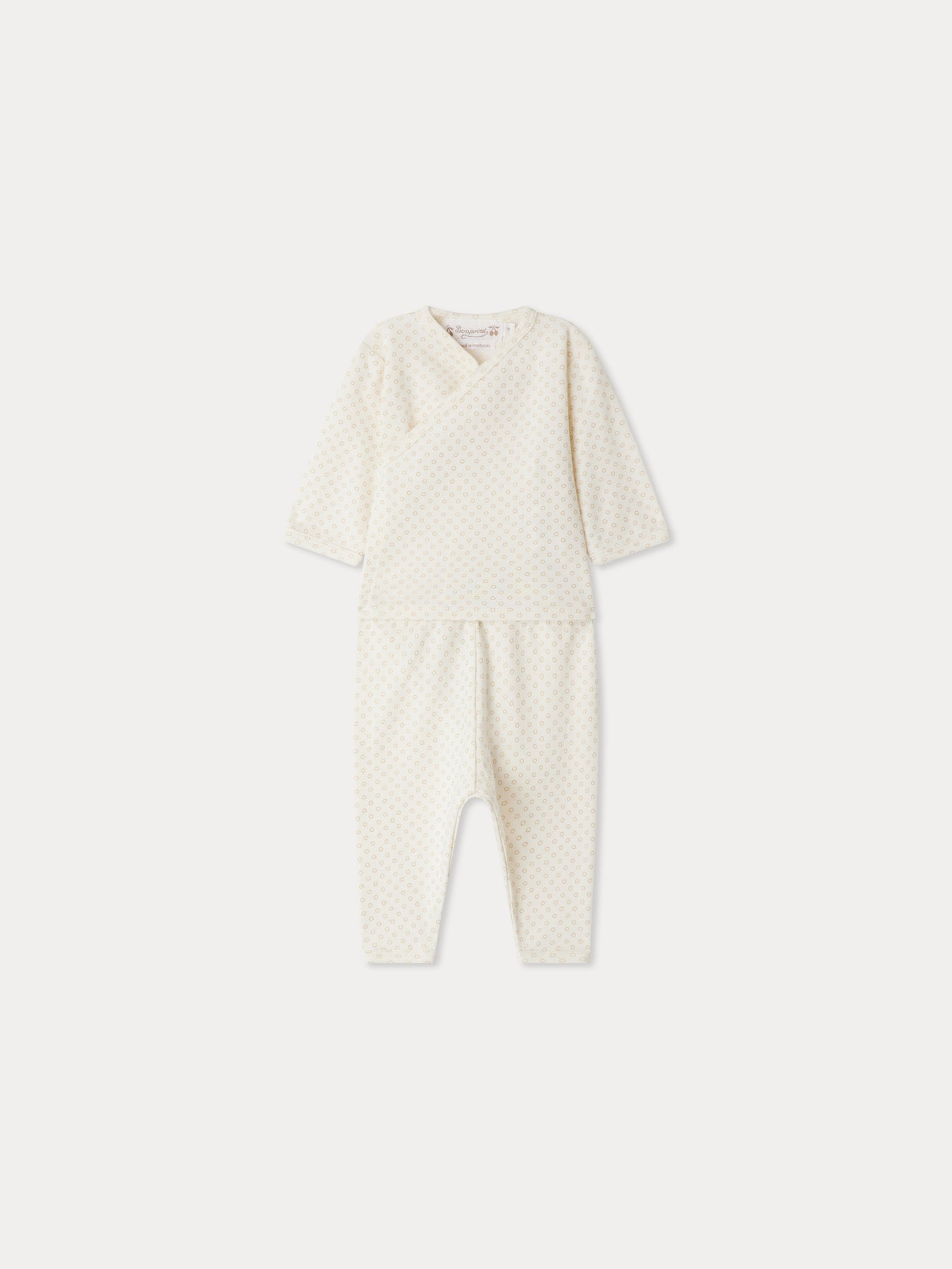 Set crossover stampato Timao in cotone biologico