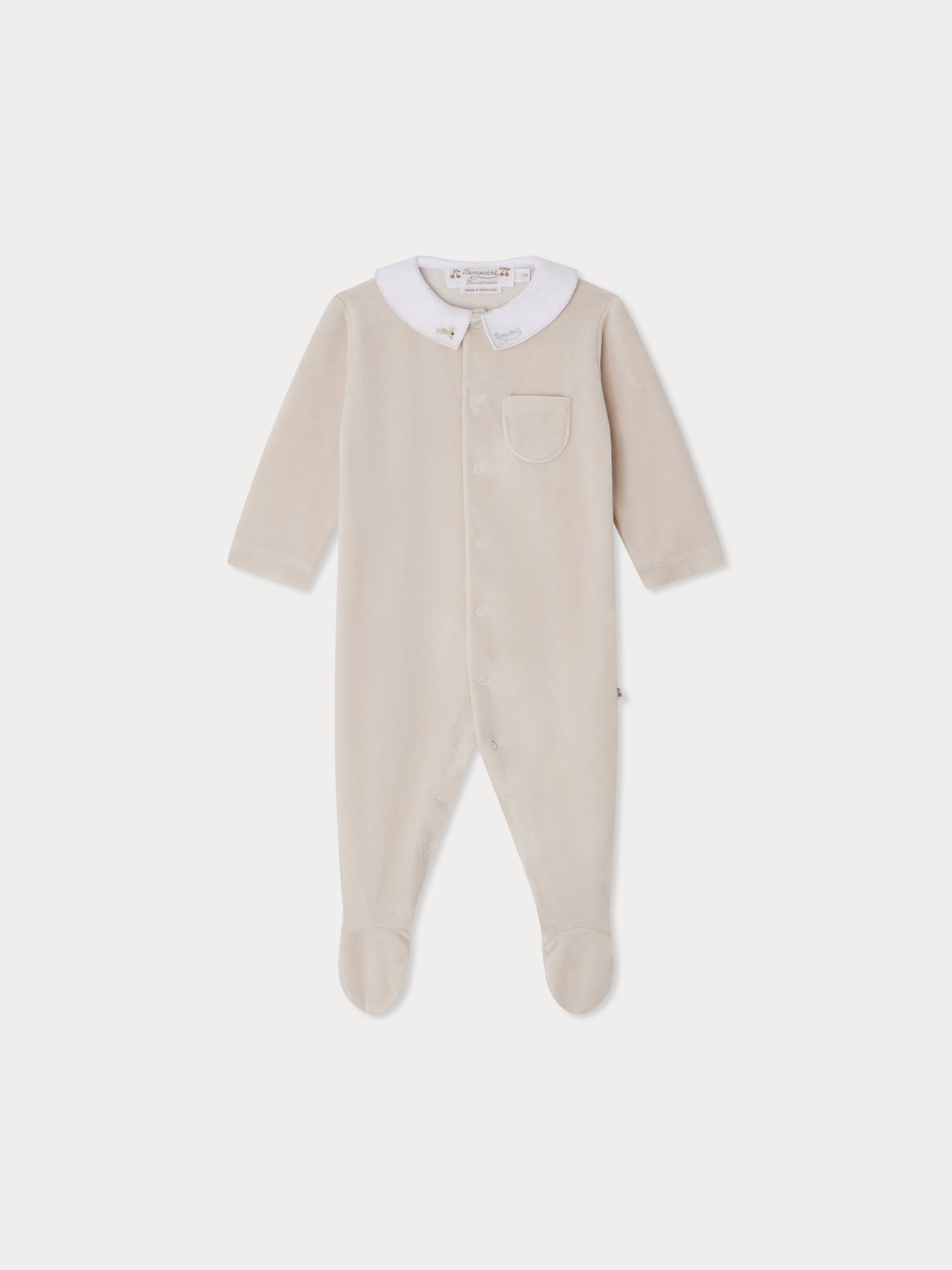 Tilouan-Pyjamas mit besticktem Hasenkragen