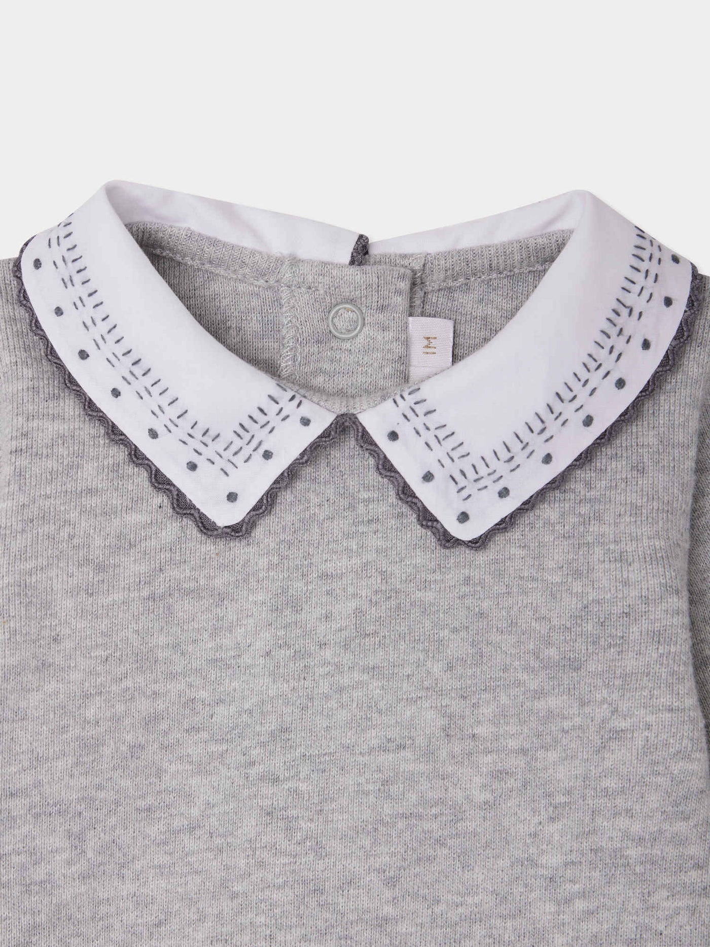 Septembre Bodysuit mit bestickten Punkten