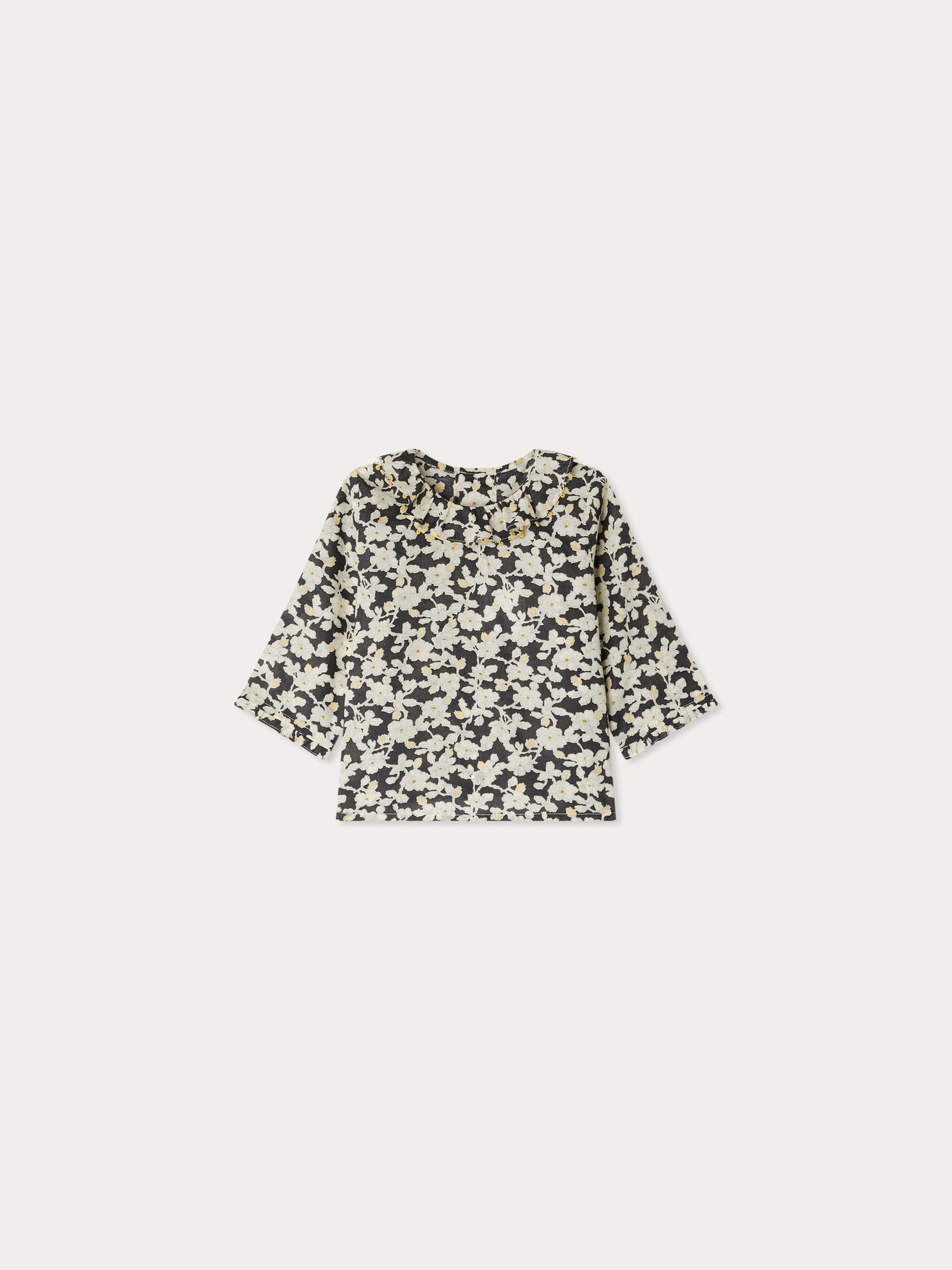 Ganiti blouse made with Liberty fabrics in organic cotton