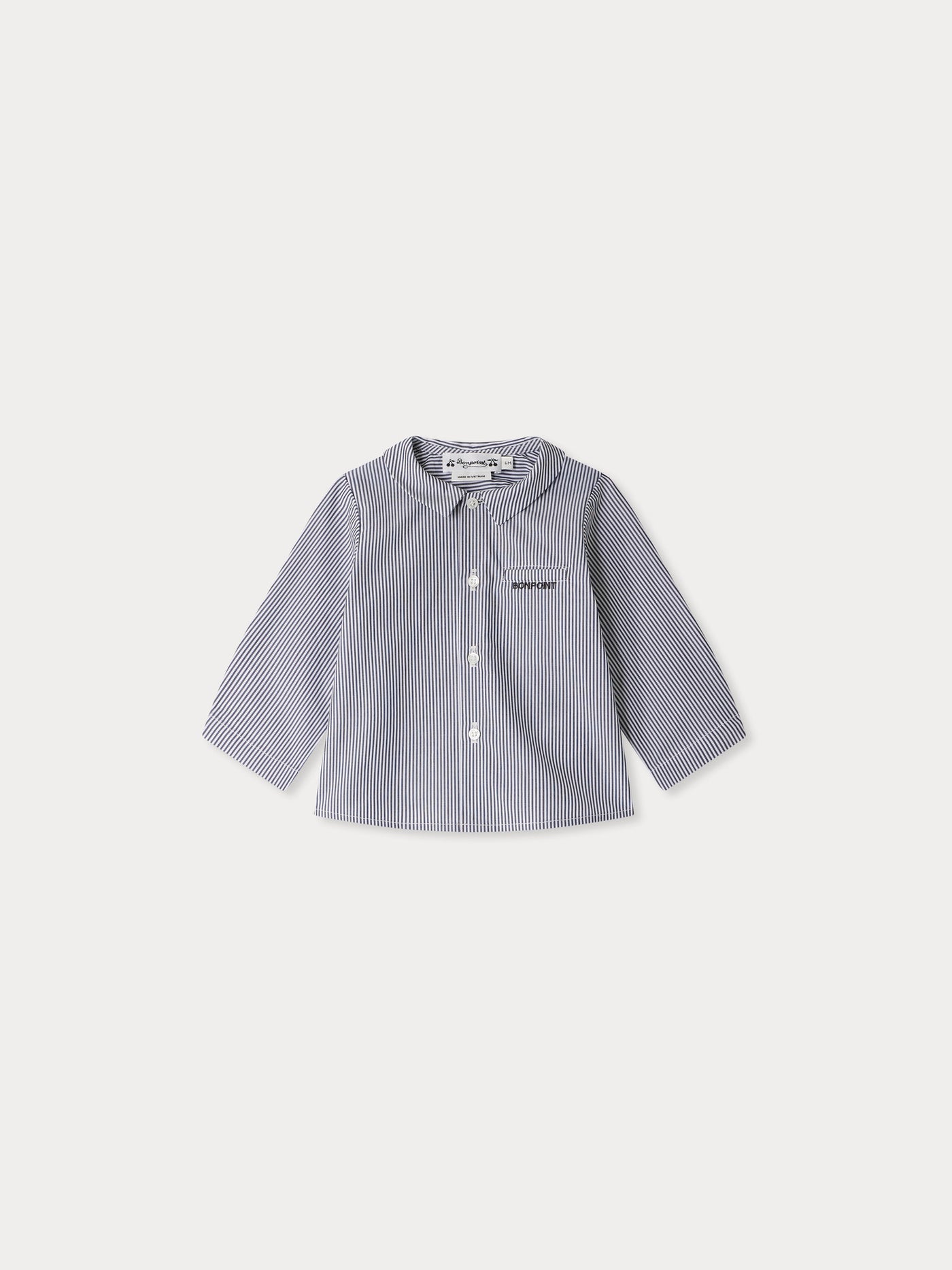 Boubou Shirt with fine stripes