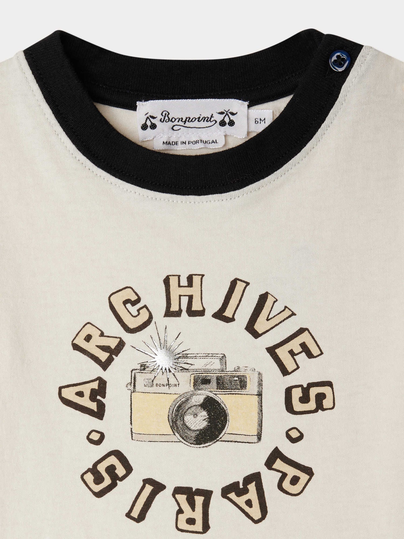 Tom T-Shirt mit Archives-Aufdruck