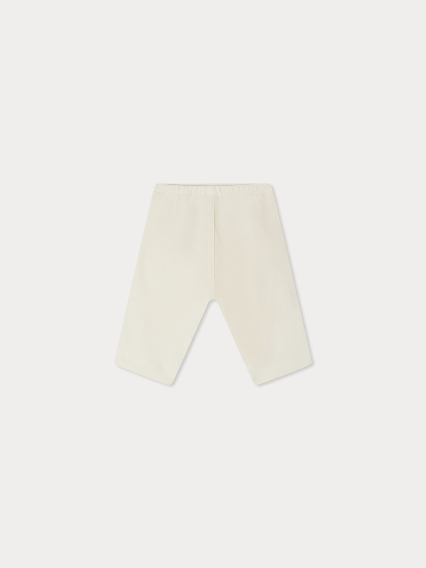 Pantalon Dandy en velours ivoire en coton biologique