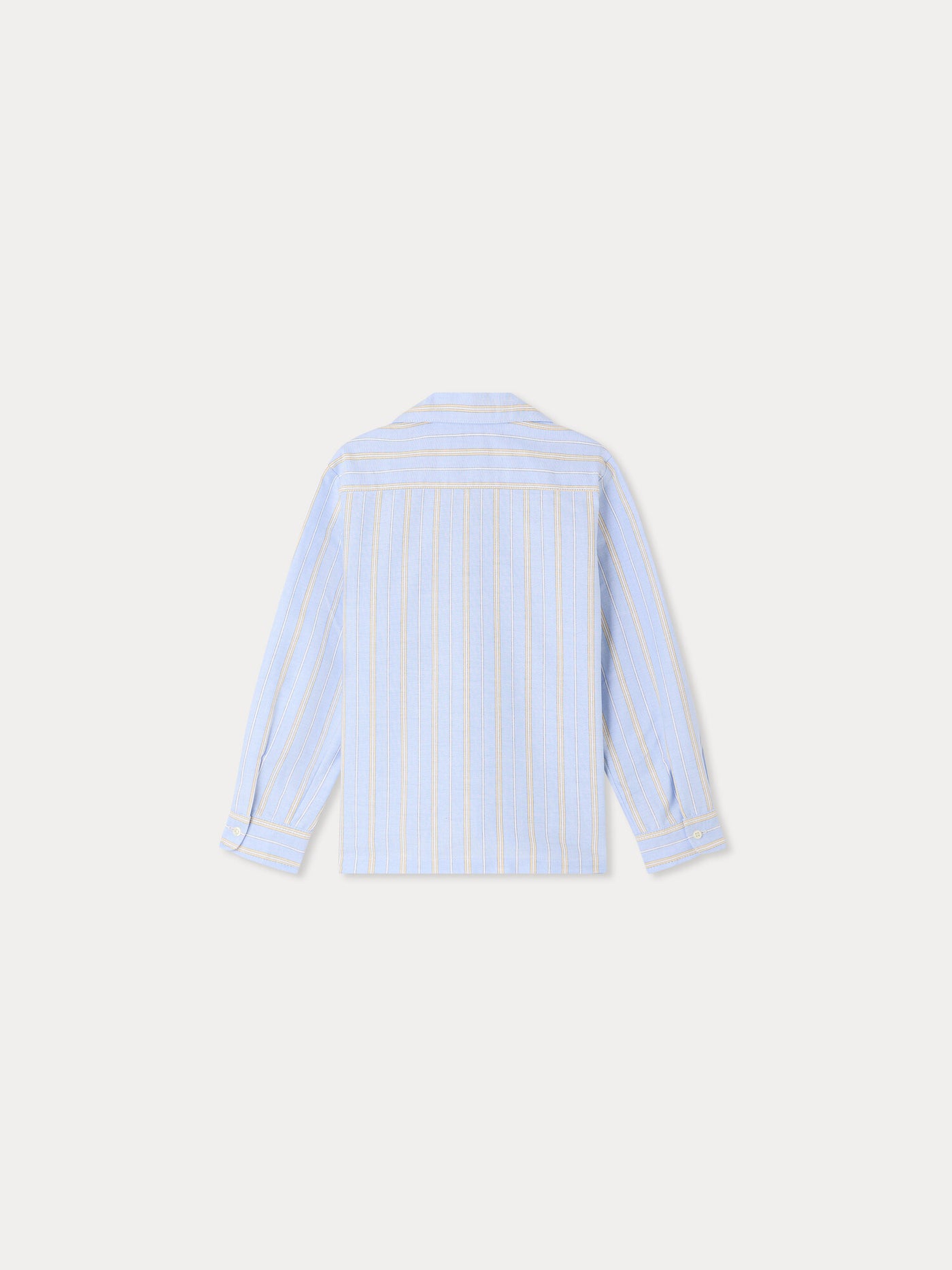 Camisa Mael a rayas de algodón orgánico