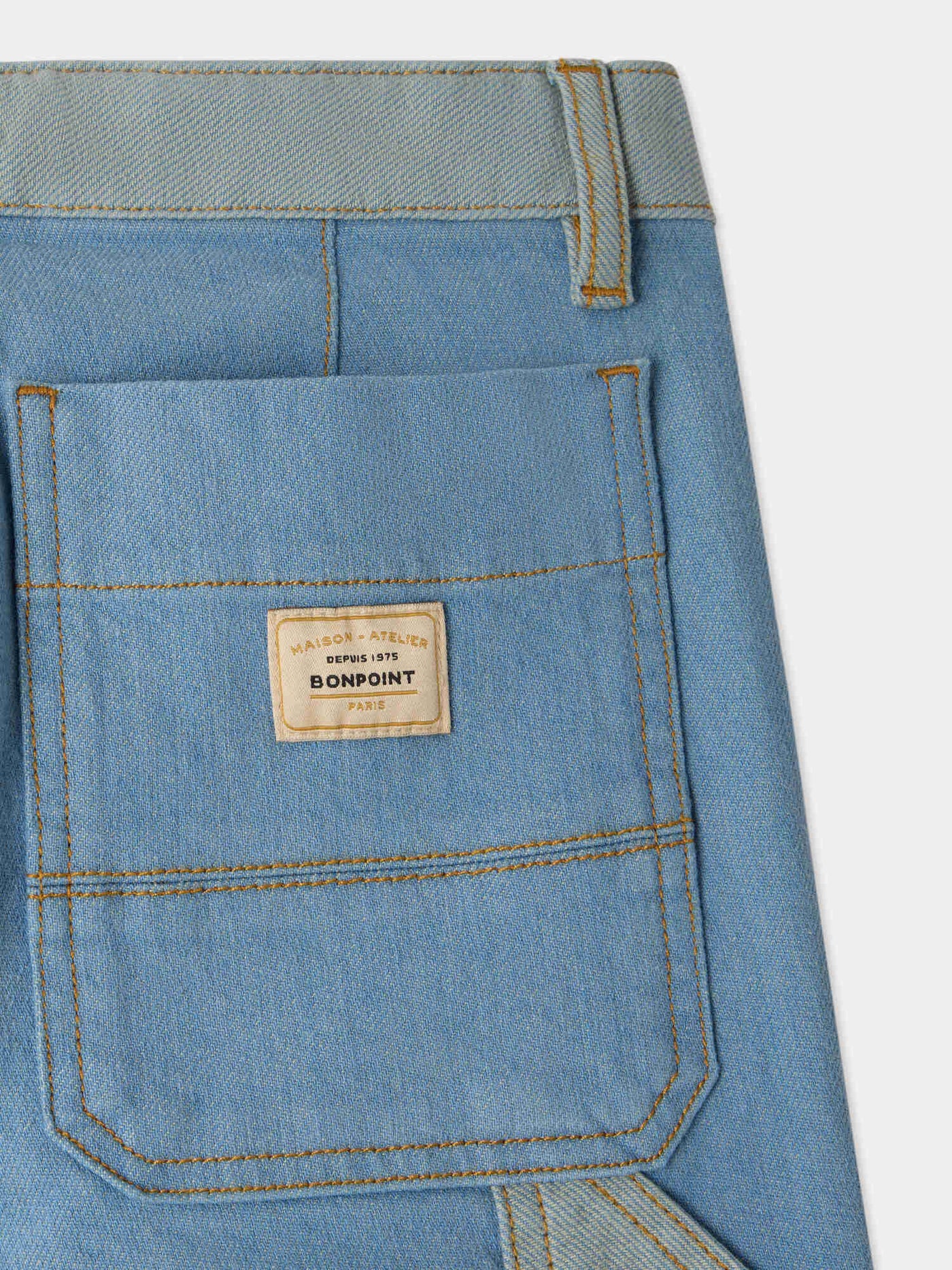 Gael Jeans mit weitem Bein aus Bio-Baumwolle