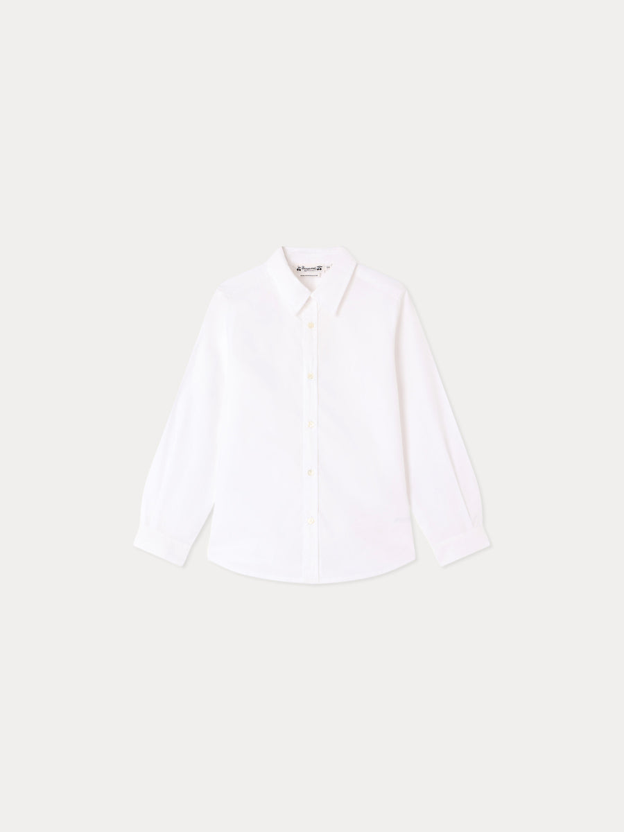 Chemisier Bonpoint Blanc Taille 6J - Occasion Très Bon état, Top BI118