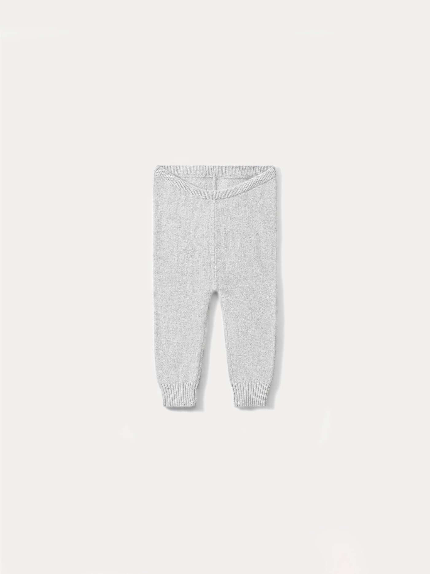 Leggings für Babys meliert grau