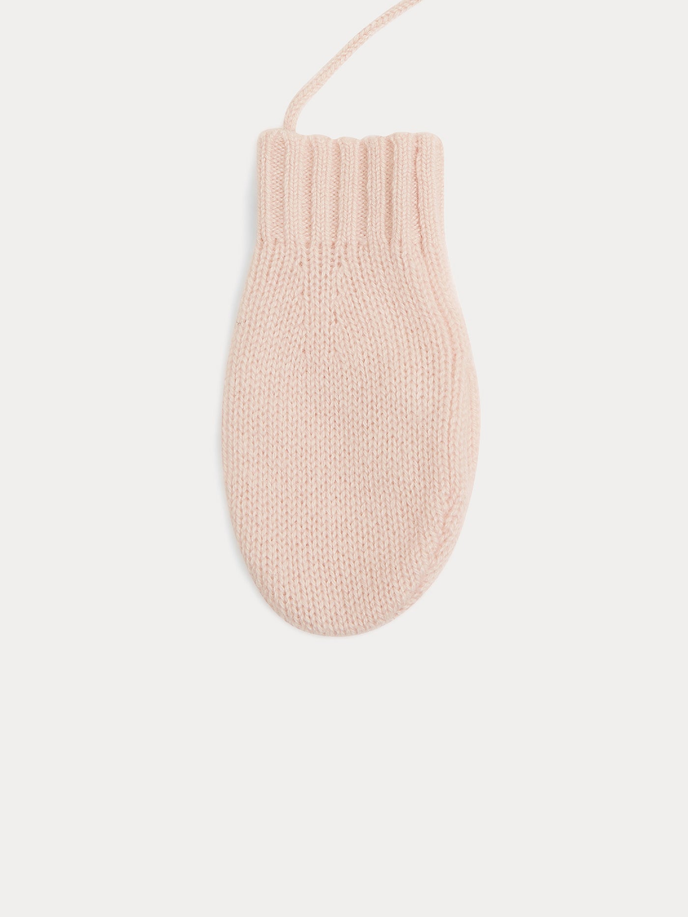 Moufles bébé rose pâle
