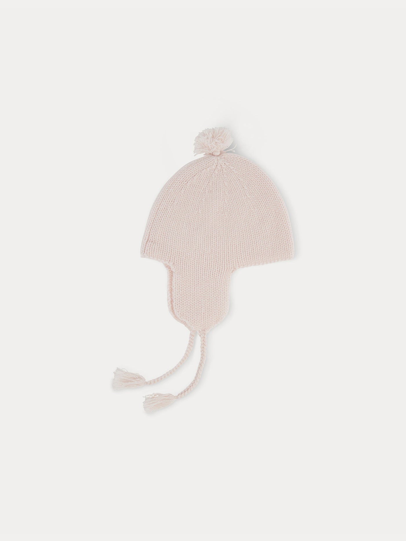 Bonnet bébé rose pâle