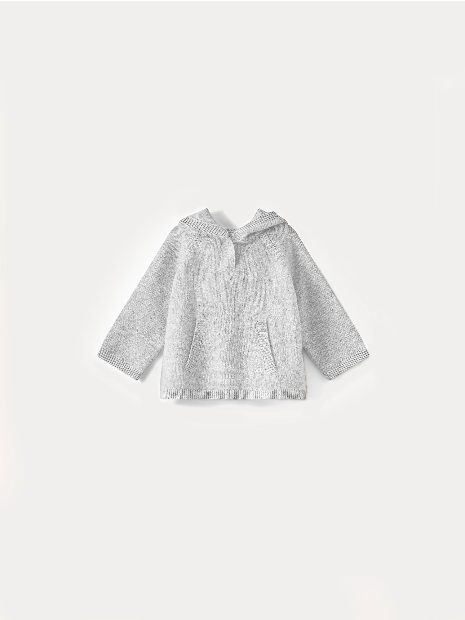 Baby Cashmere Sweater heathered gray • Bonpoint