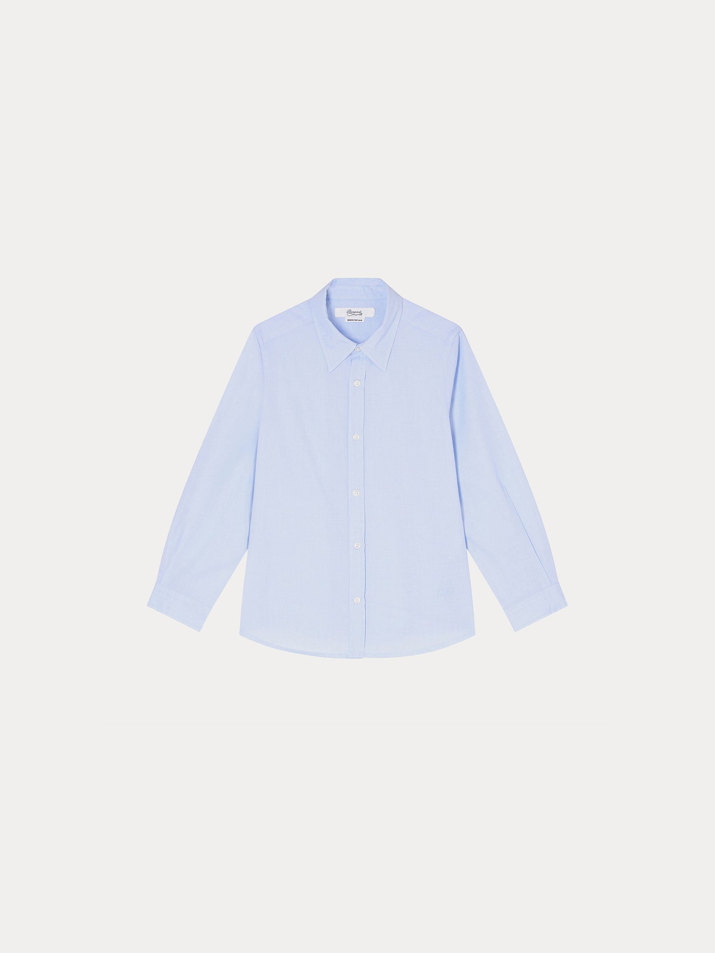 Chemise en coton biologique garçon ciel