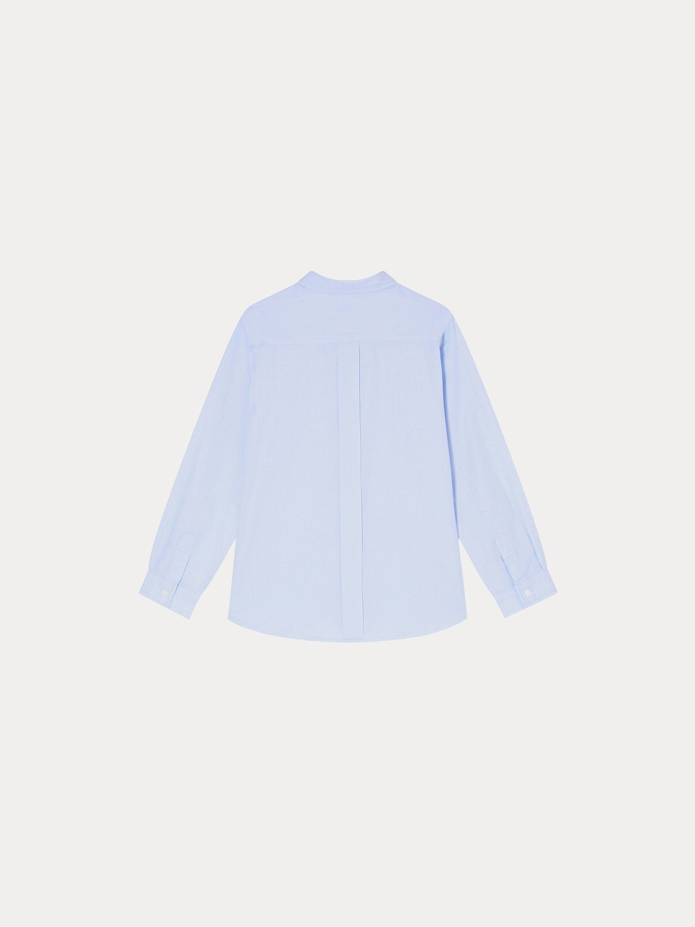 Chemise en coton biologique garçon ciel