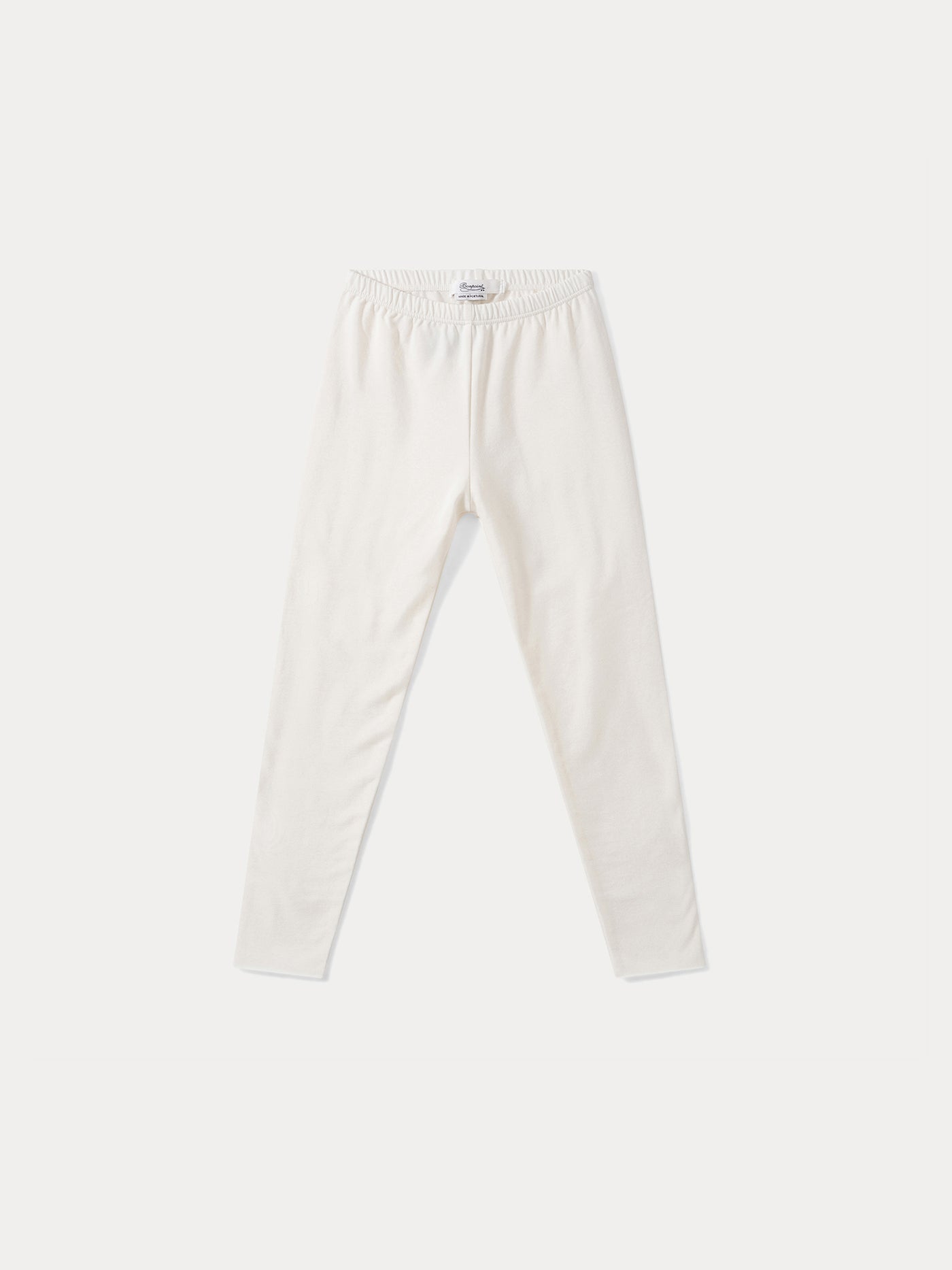 Schlichte Leggings in Milchweiß