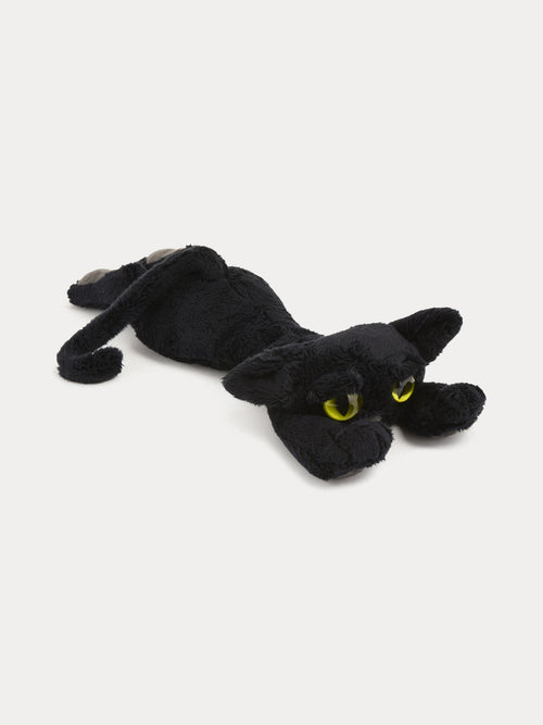 Chat Kuscheltier Schwarz 35 cm