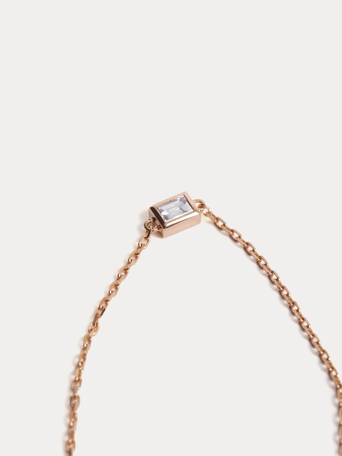 Armband Erwachsene Roségold und Diamant