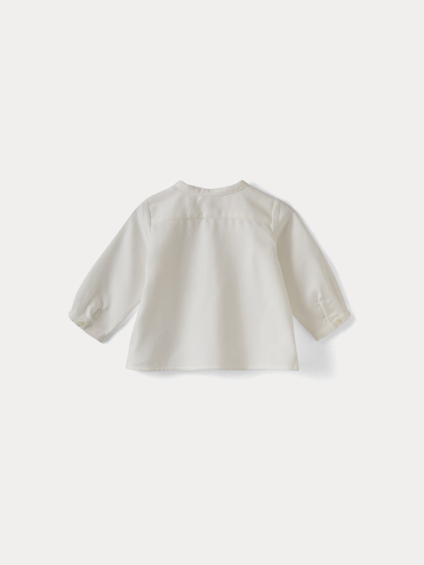 Milchweißes Baby-Shirt aus Bio-Baumwolle